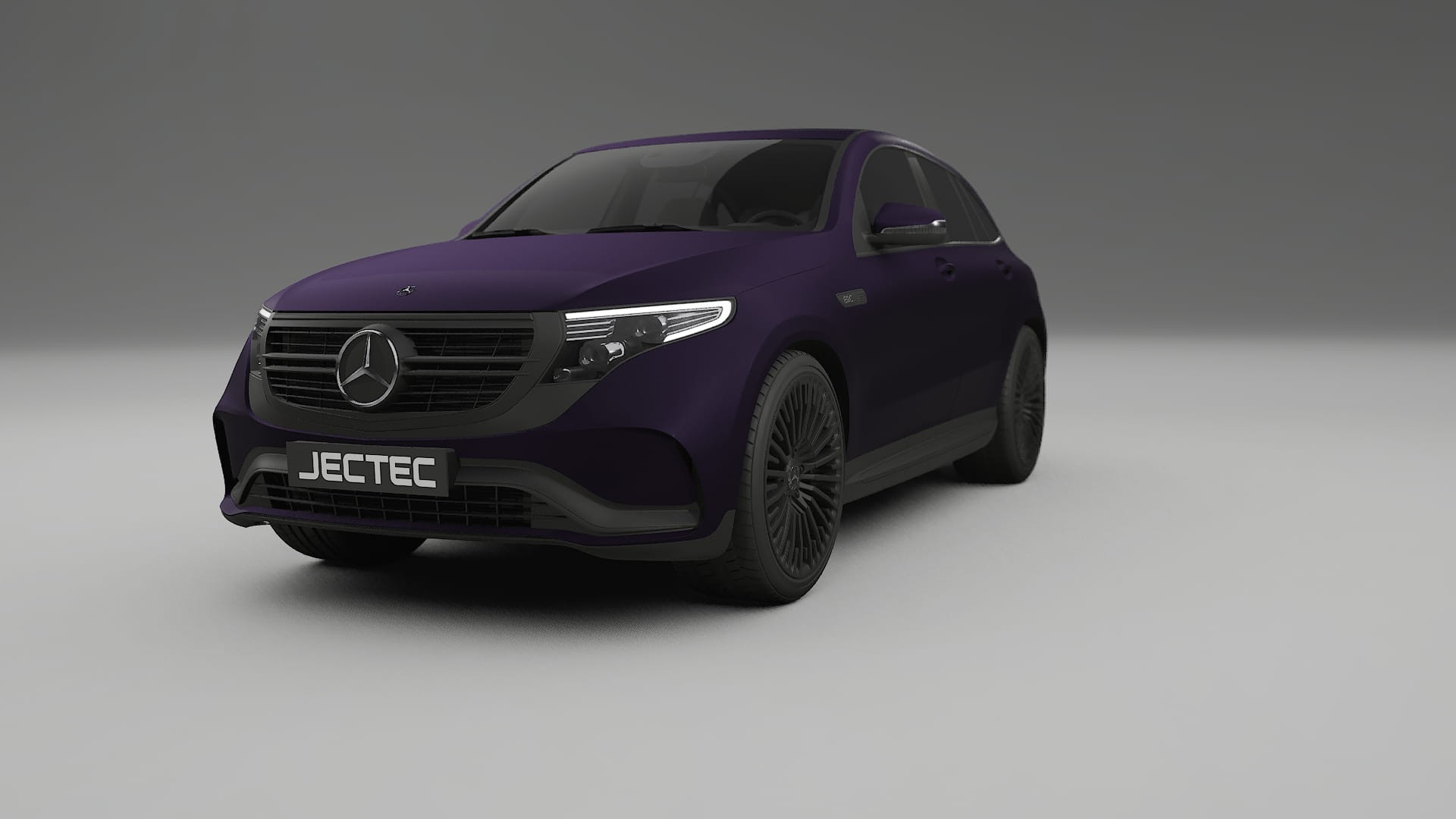 Mercedes EQC AMG TPU Paint Protection Film | VIOLET Color Change PPF Full Pre-Cut Kit