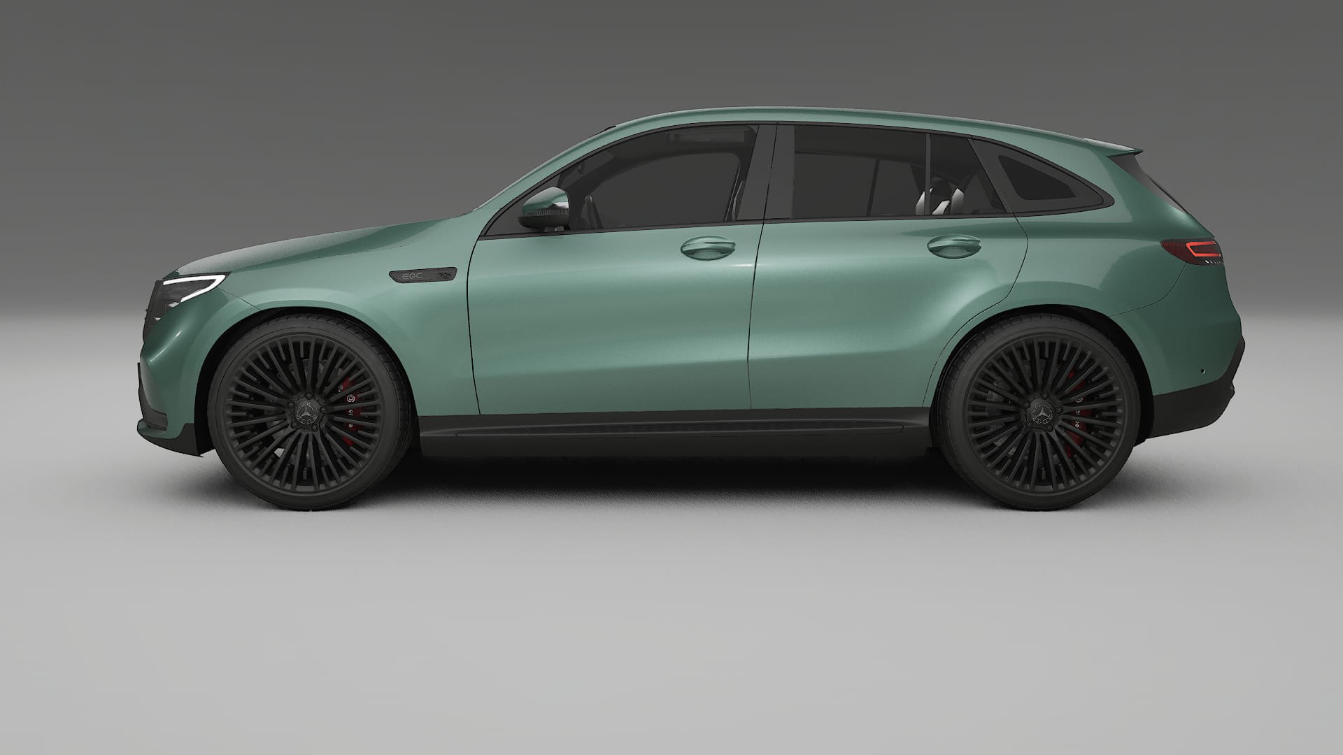 Mercedes EQC AMG TPU Paint Protection Film | EVERGREEN Color Change PPF Full Pre-Cut Kit