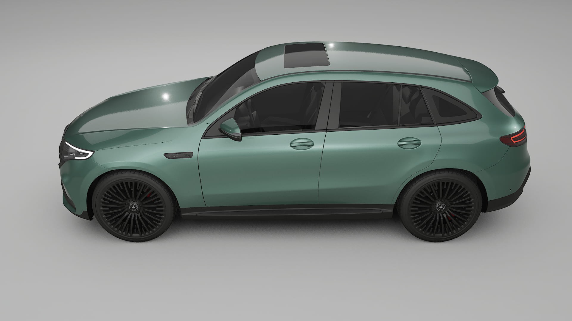 Mercedes EQC AMG TPU Paint Protection Film | EVERGREEN Color Change PPF Full Pre-Cut Kit