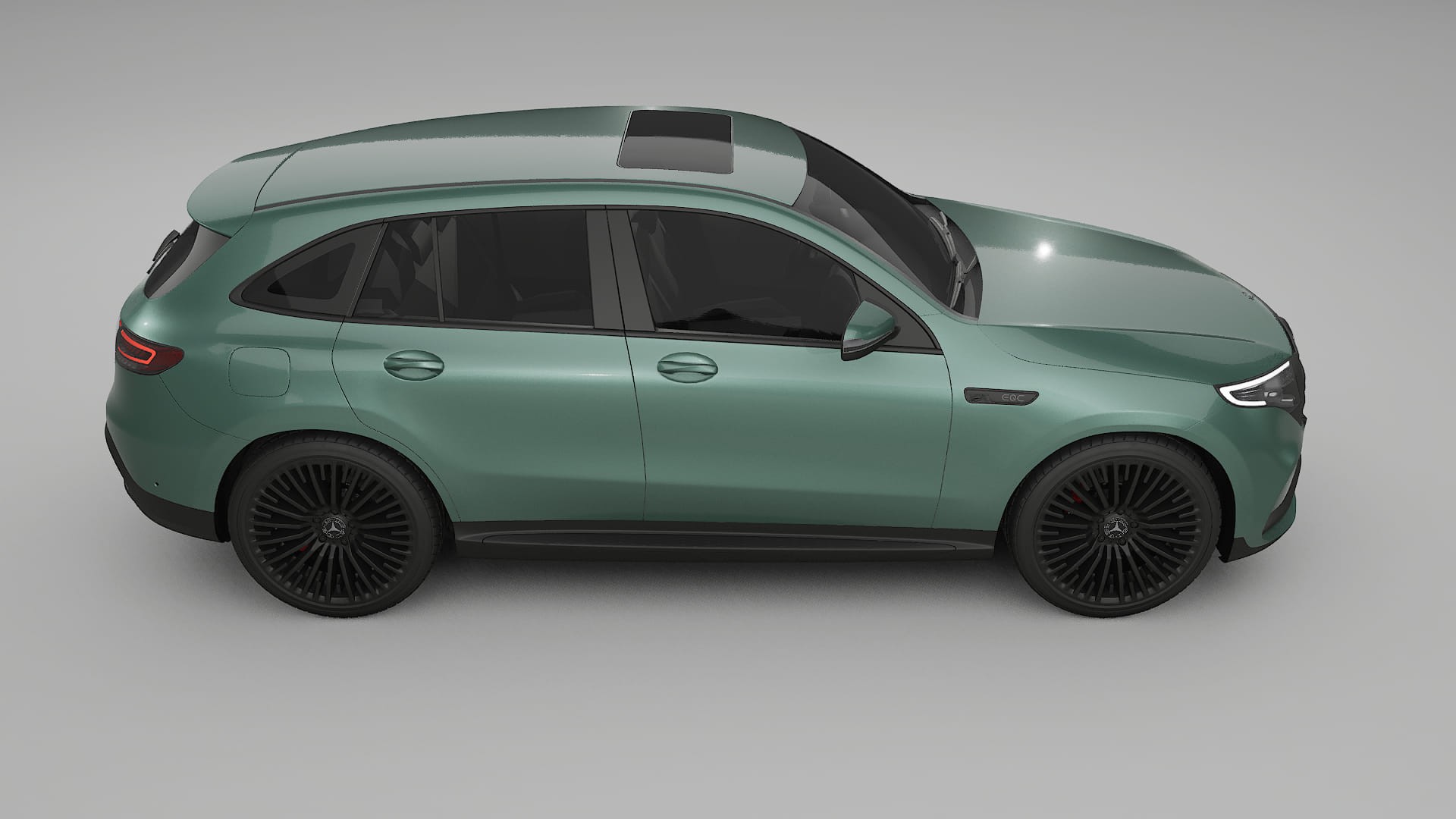 Mercedes EQC AMG TPU Paint Protection Film | EVERGREEN Color Change PPF Full Pre-Cut Kit