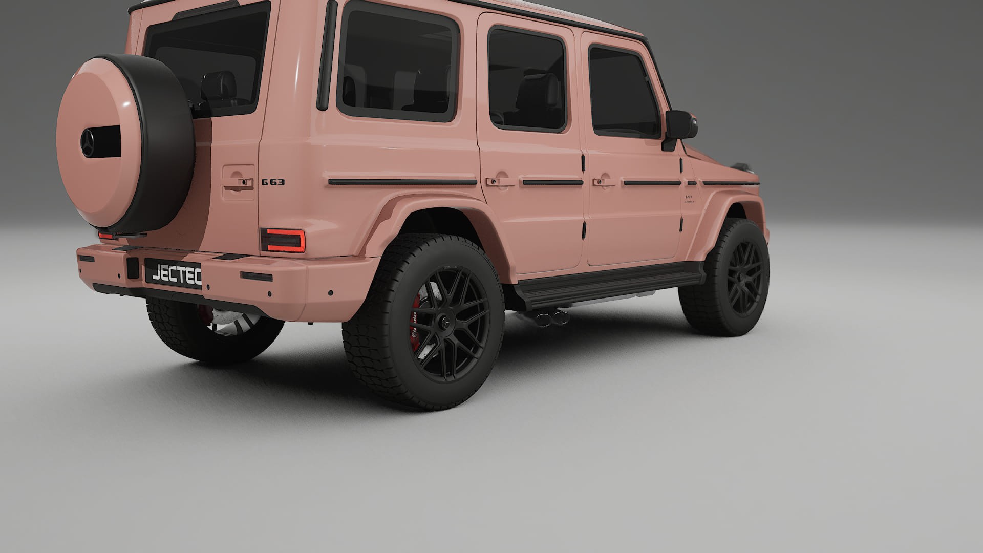 Mercedes G63 AMG W463A TPU Paint Protection Film | BLUSH Color Change PPF Full Pre-Cut Kit