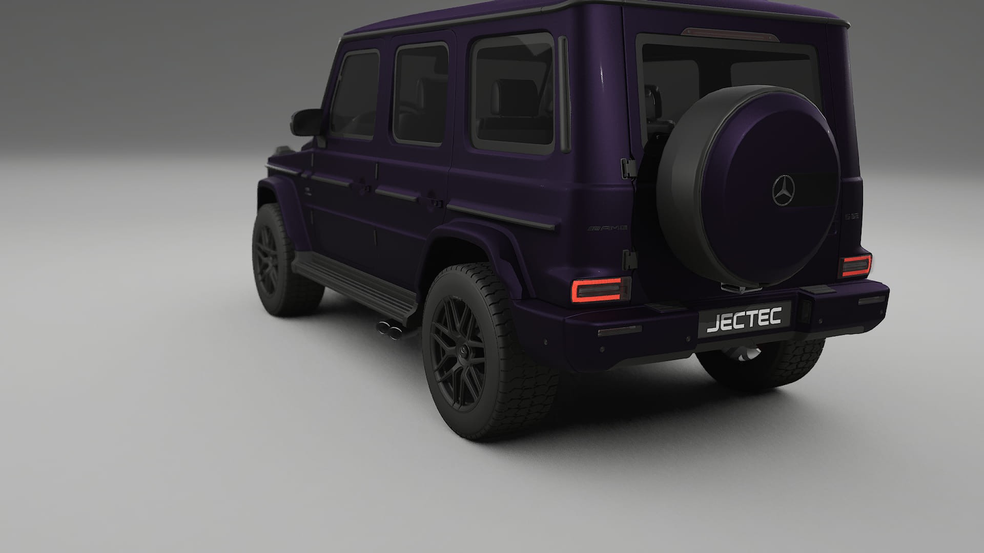 Mercedes G63 AMG W463A TPU Paint Protection Film | VIOLET Color Change PPF Full Pre-Cut Kit