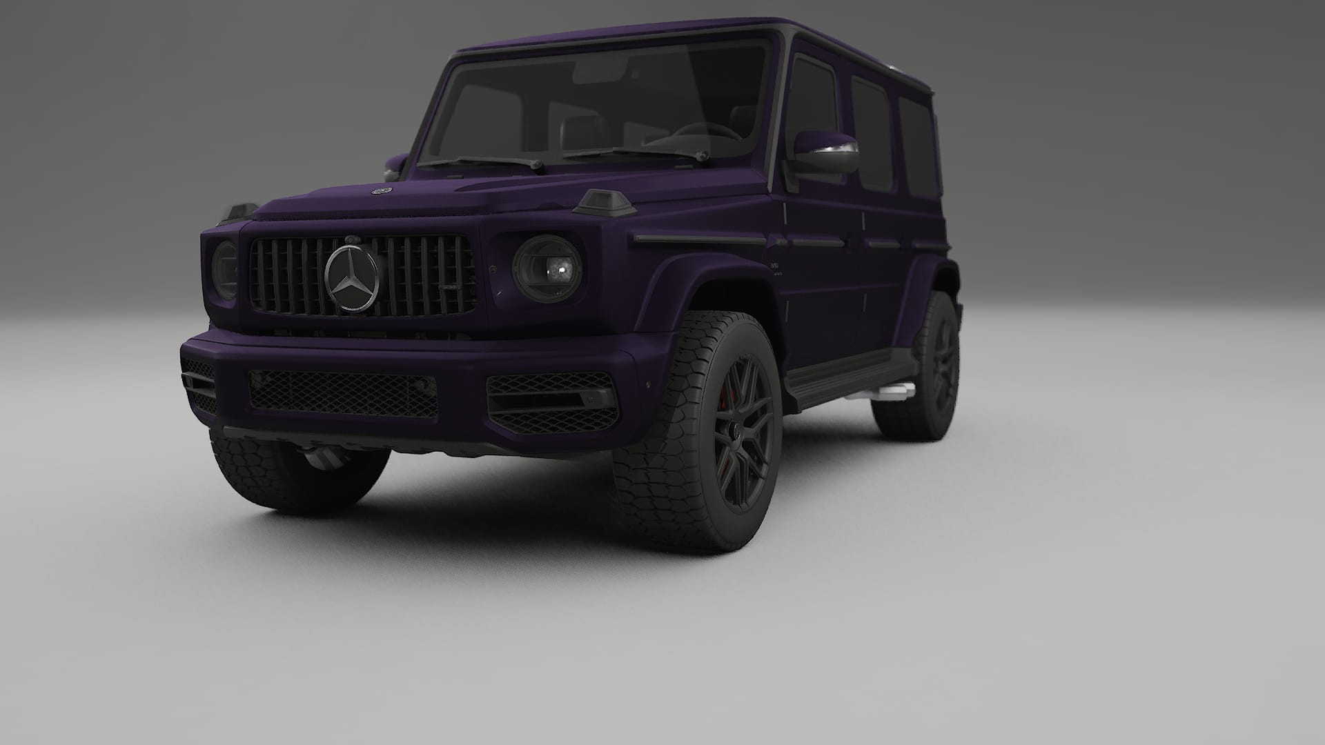 Mercedes G63 AMG W463A TPU Paint Protection Film | VIOLET Color Change PPF Full Pre-Cut Kit 2