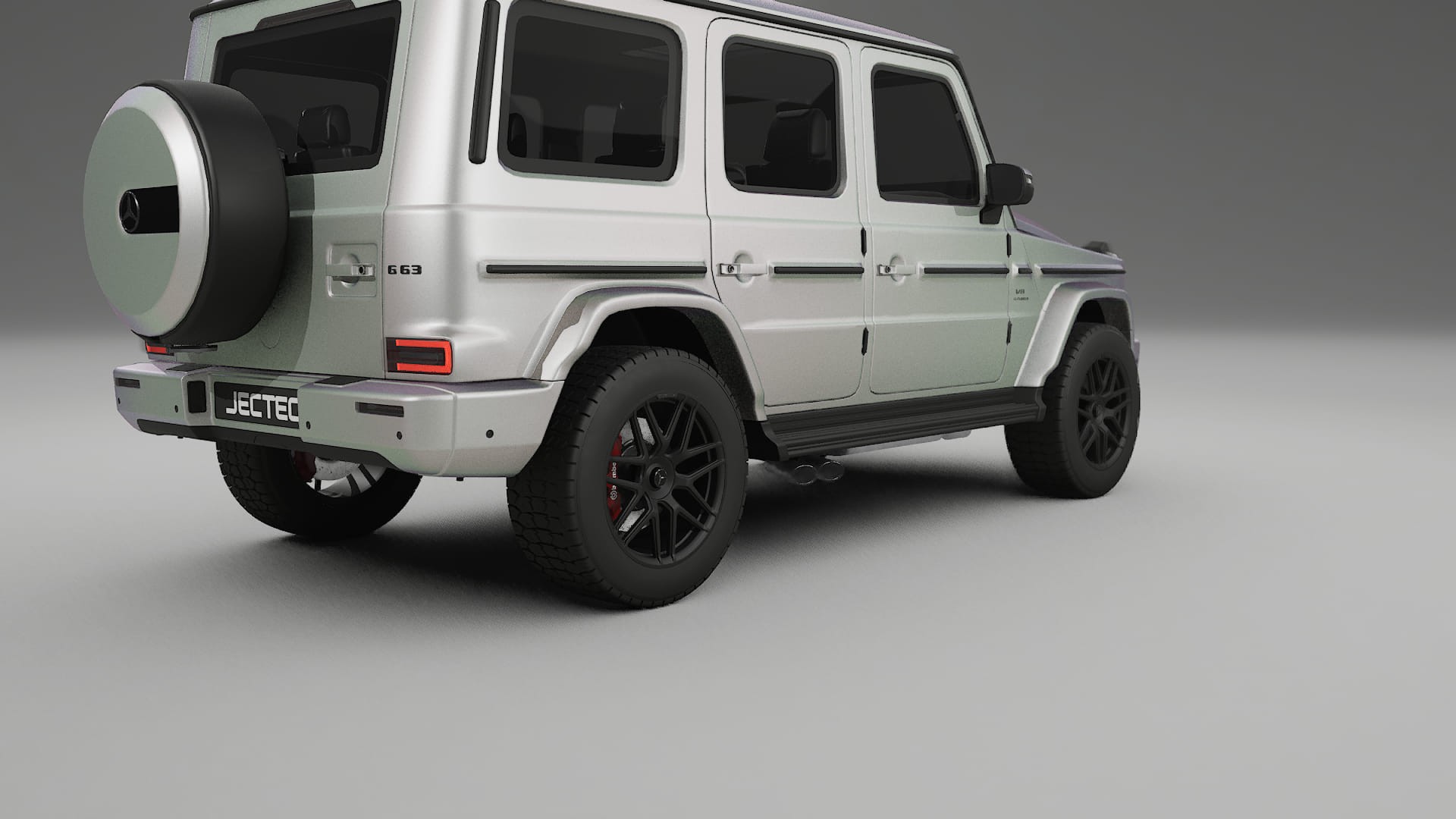 Mercedes G63 AMG W463A TPU Paint Protection Film | NEBULA Color Change PPF Full Pre-Cut Kit