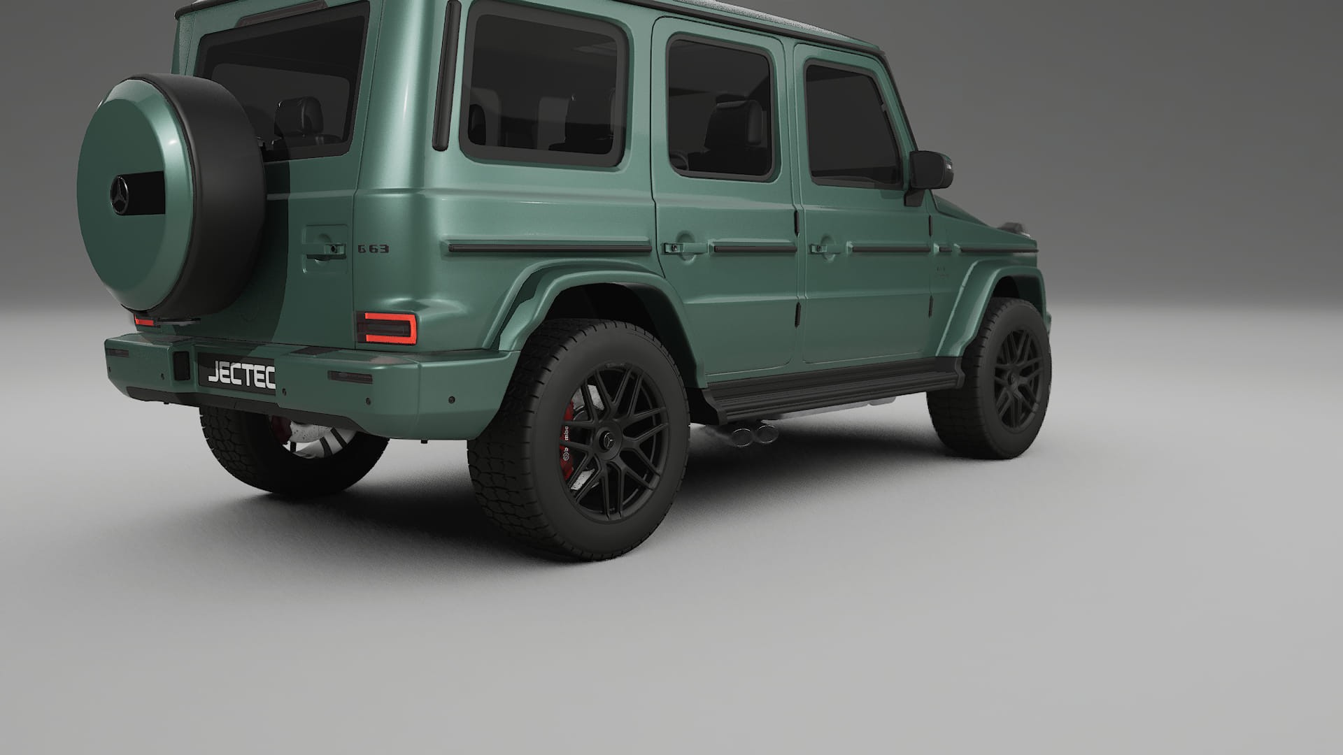 Mercedes G63 AMG W463A TPU Paint Protection Film | EVERGREEN Color Change PPF Full Pre-Cut Kit