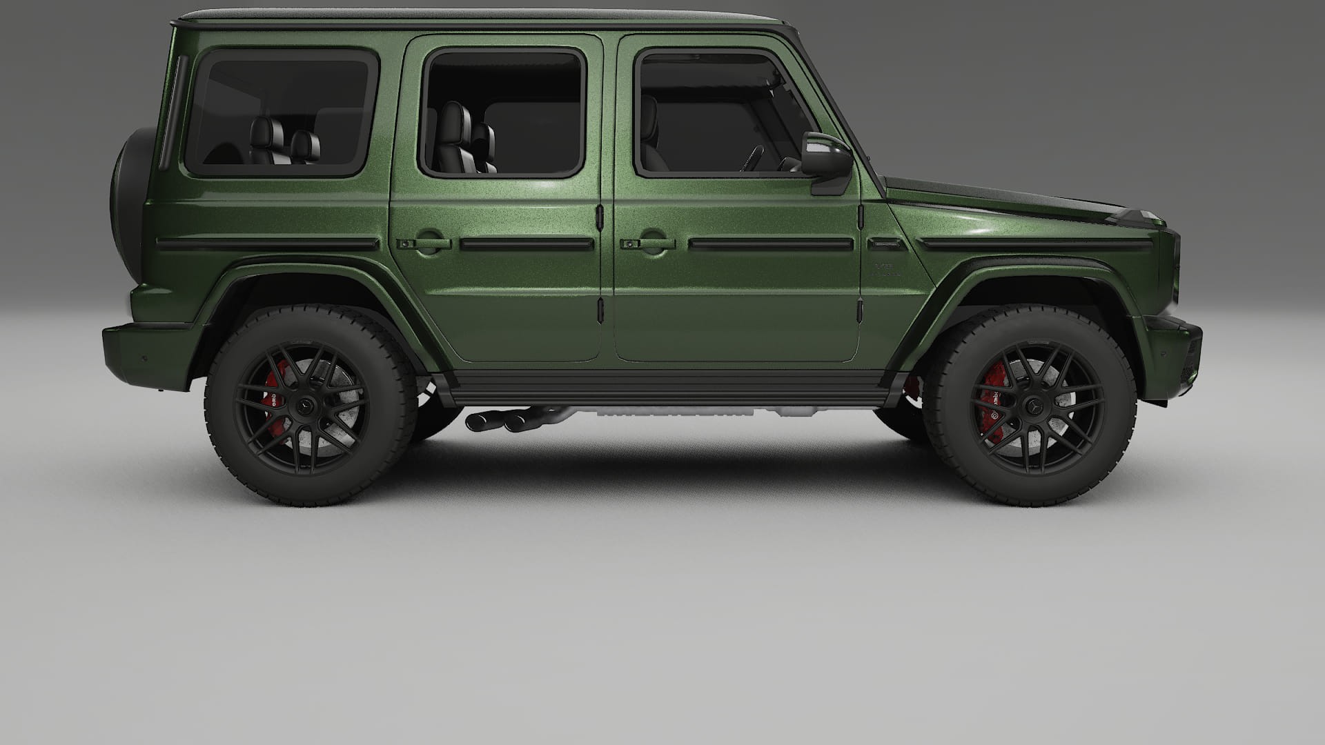 Mercedes G63 AMG W463A TPU Paint Protection Film | LAGOON Color Change PPF Full Pre-Cut Kit