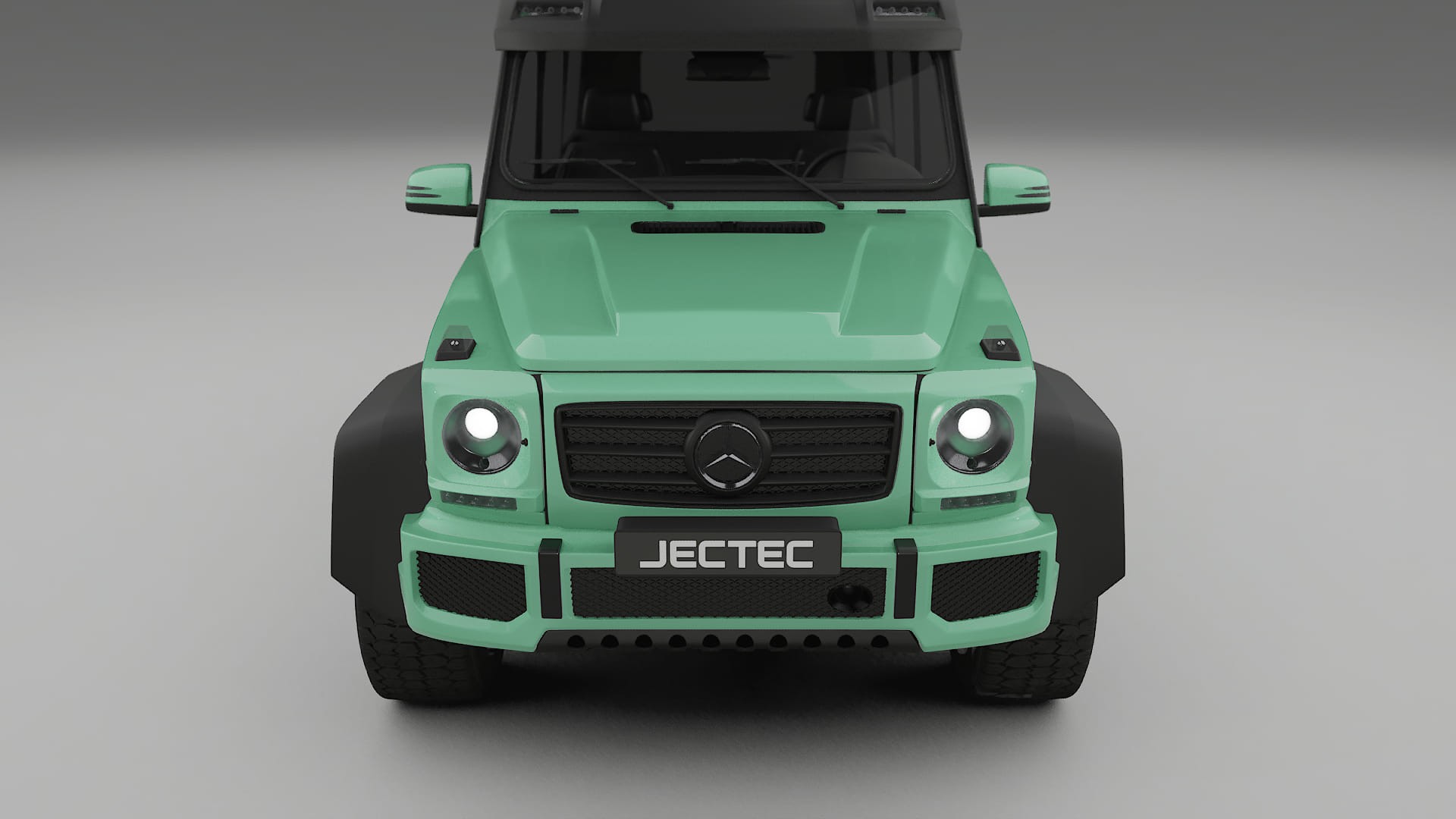 Mercedes G-class 4x4 W463 TPU Paint Protection Film | DUSTY Color Change PPF Full Pre-Cut Kit