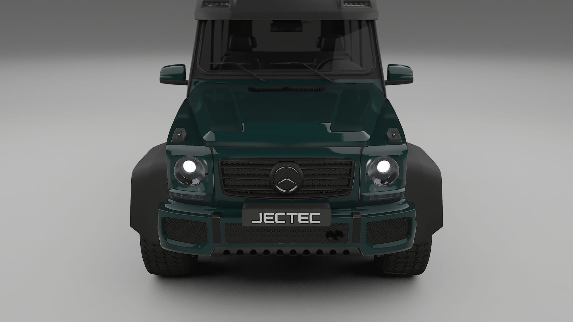 Mercedes G-class 4x4 W463 TPU Paint Protection Film | INFERNO Color Change PPF Full Pre-Cut Kit