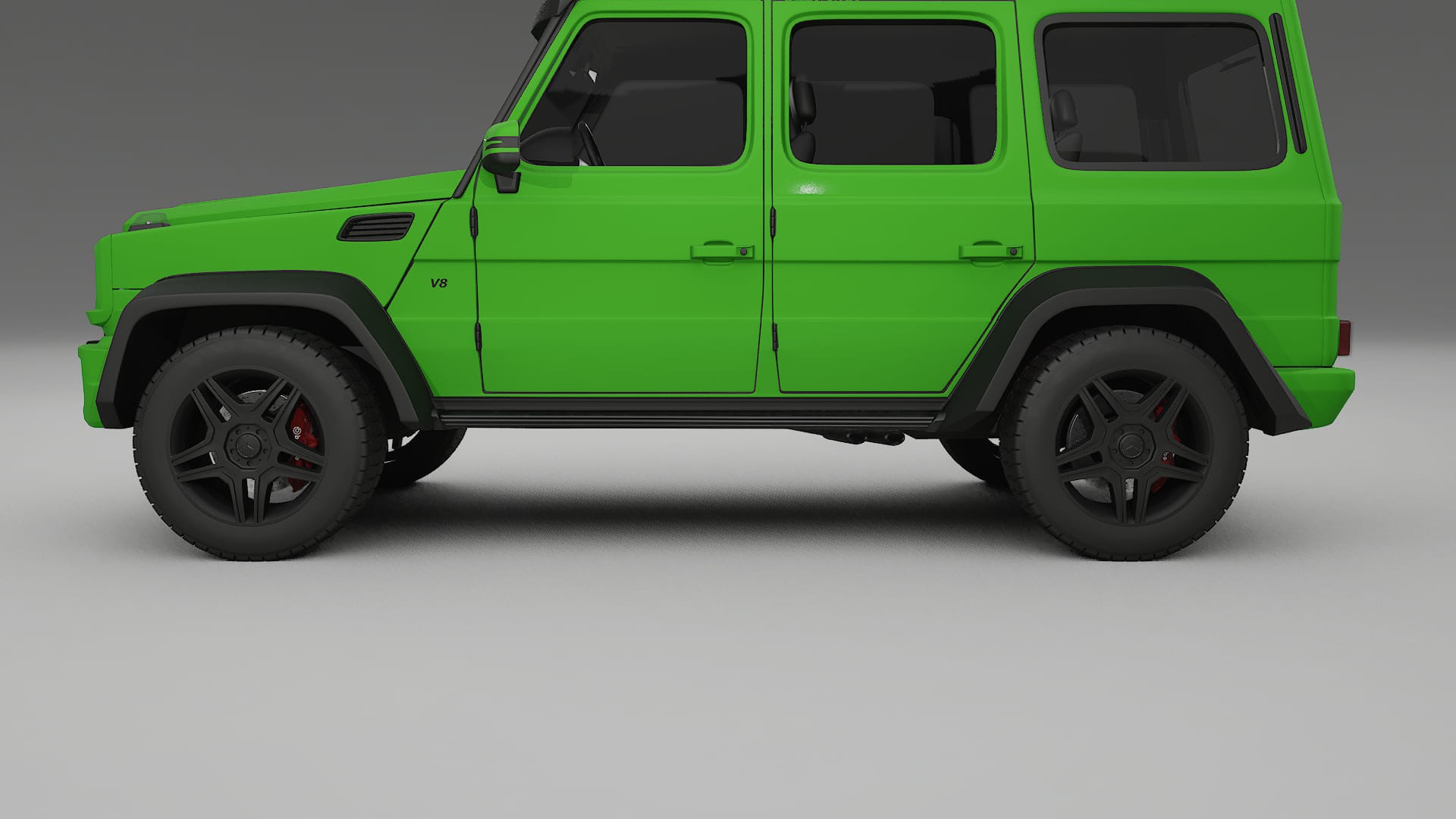 Mercedes G-class 4x4 W463 TPU Paint Protection Film | VENOM Color Change PPF Full Pre-Cut Kit