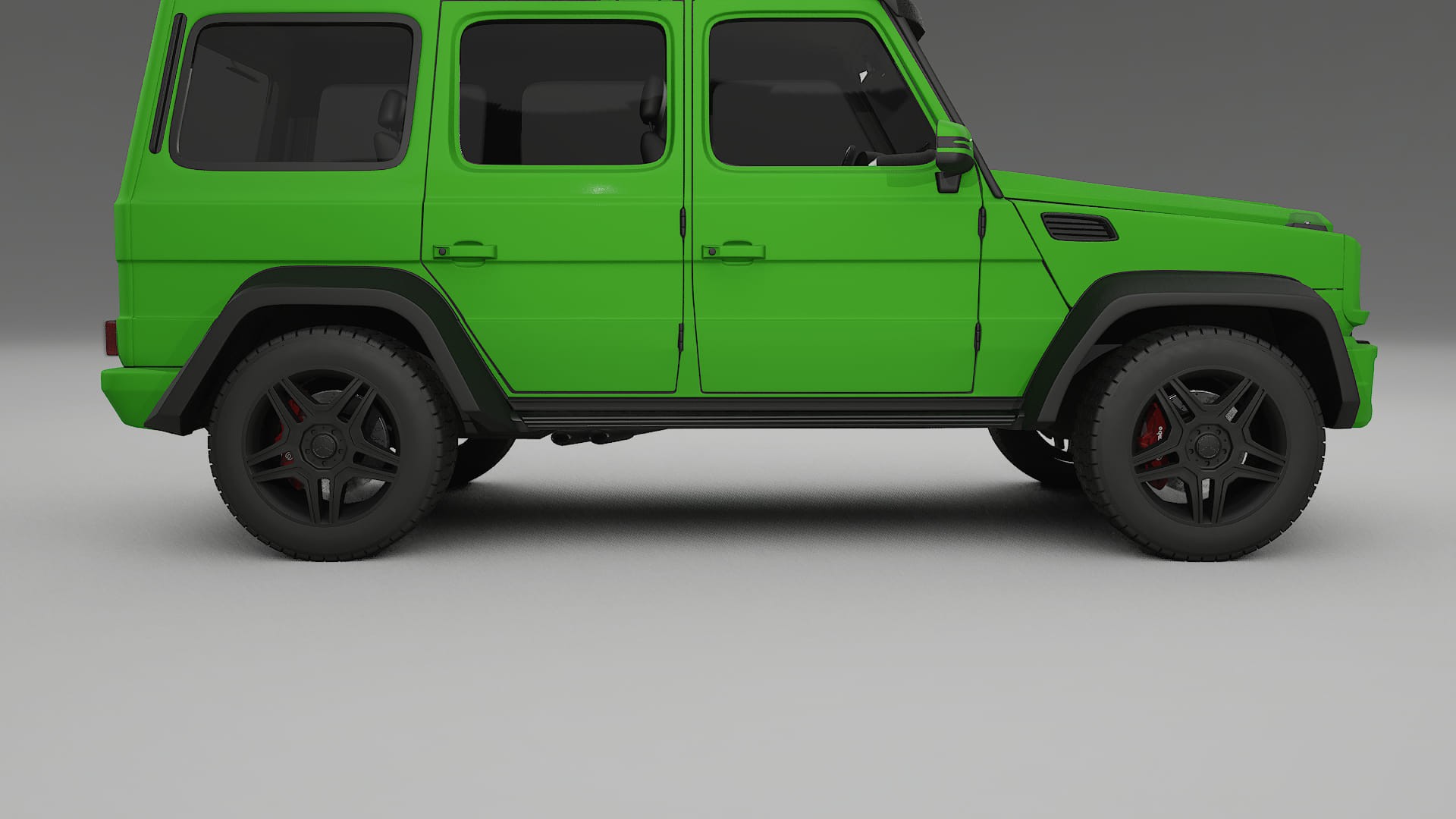 Mercedes G-class 4x4 W463 TPU Paint Protection Film | VENOM Color Change PPF Full Pre-Cut Kit