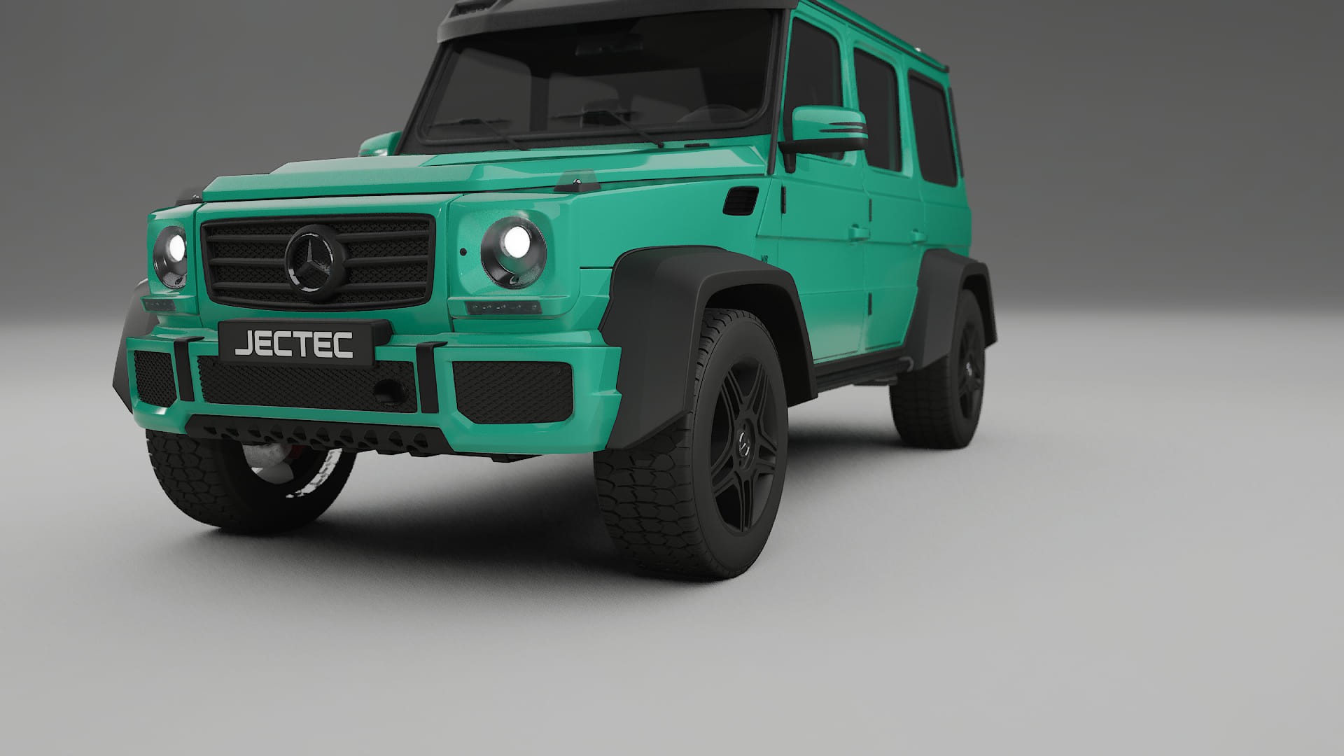 Mercedes G-class 4x4 W463 TPU Paint Protection Film | JEWEL Color Change PPF Full Pre-Cut Kit