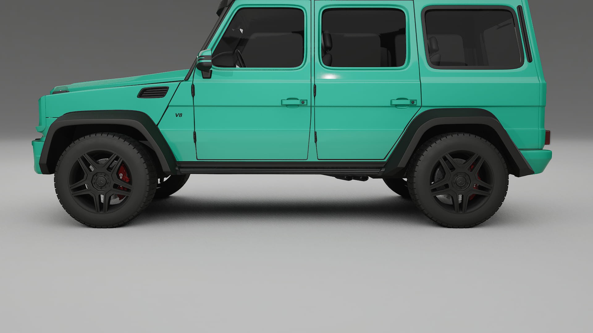 Mercedes G-class 4x4 W463 TPU Paint Protection Film | JEWEL Color Change PPF Full Pre-Cut Kit