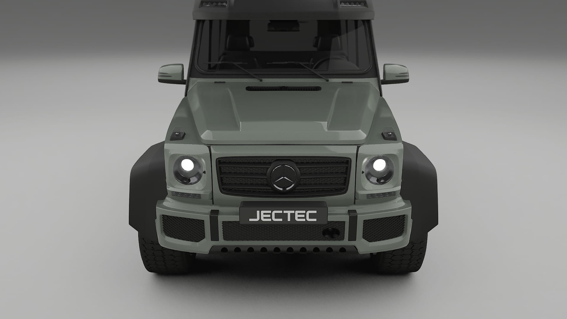 Mercedes G-class 4x4 W463 TPU Paint Protection Film | SLATE Color Change PPF Full Pre-Cut Kit