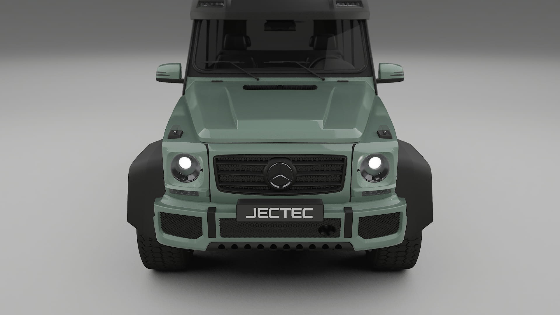 Mercedes G-class 4x4 W463 TPU Paint Protection Film | CINDER Color Change PPF Full Pre-Cut Kit