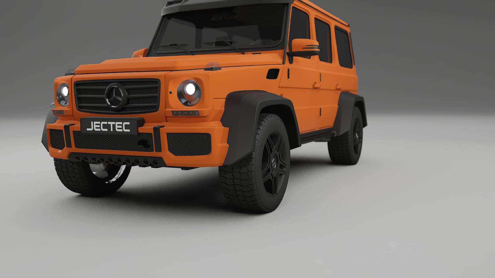 Mercedes G-class 4x4 W463 TPU Paint Protection Film | ROCKET Color Change PPF Full Pre-Cut Kit
