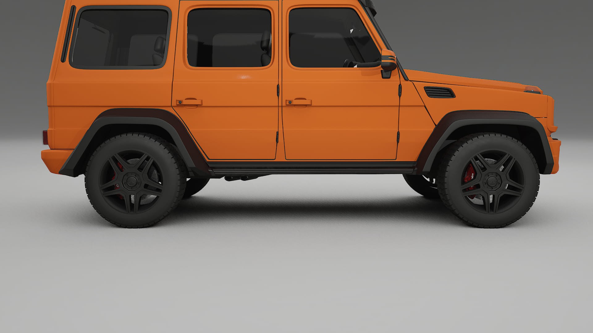 Mercedes G-class 4x4 W463 TPU Paint Protection Film | ROCKET Color Change PPF Full Pre-Cut Kit