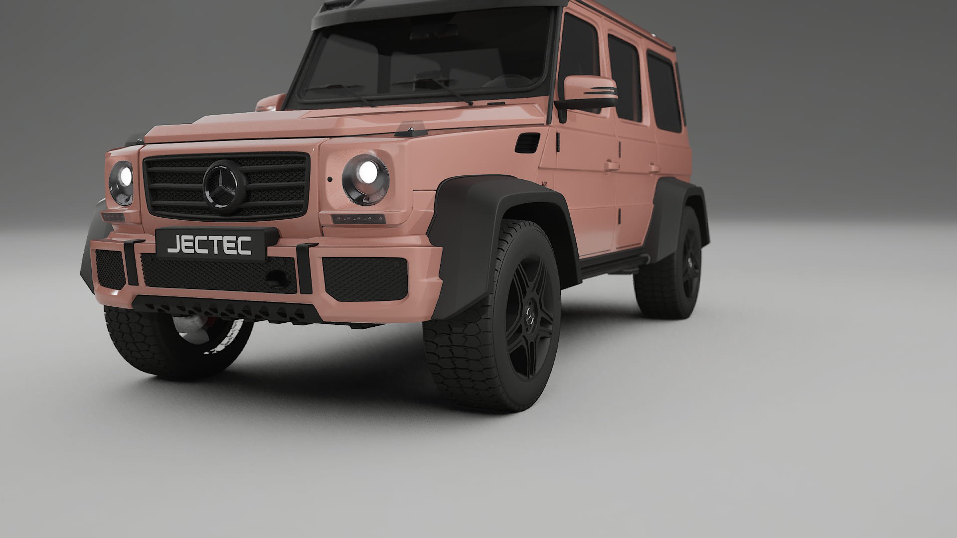 Mercedes G-class 4x4 W463 TPU Paint Protection Film | BLUSH Color Change PPF Full Pre-Cut Kit