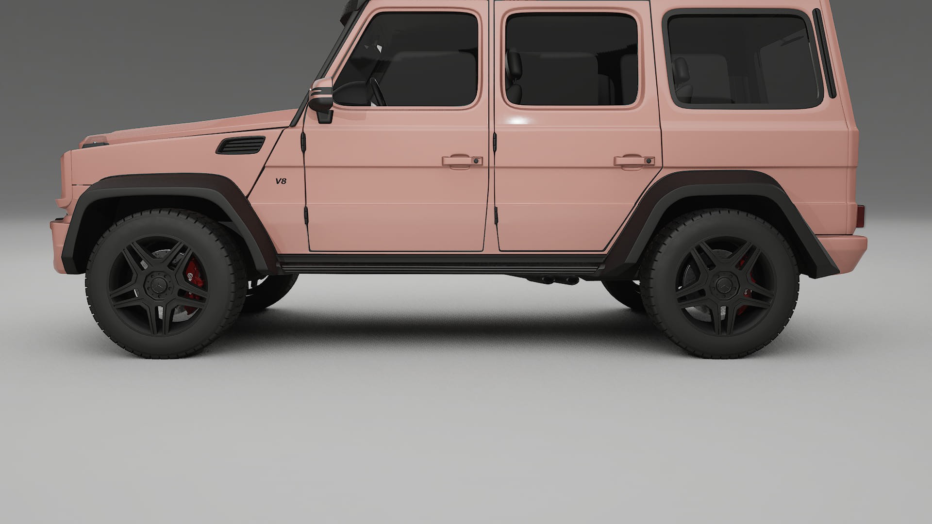 Mercedes G-class 4x4 W463 TPU Paint Protection Film | BLUSH Color Change PPF Full Pre-Cut Kit