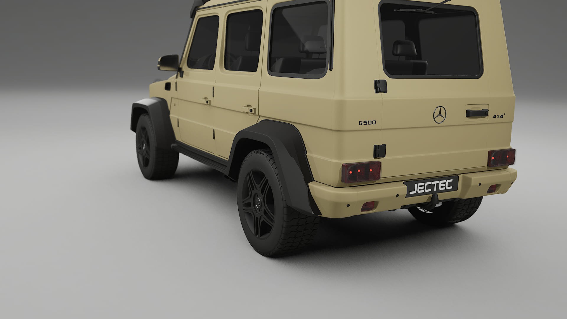Mercedes G-class 4x4 W463 TPU Paint Protection Film | SAND Color Change PPF Full Pre-Cut Kit
