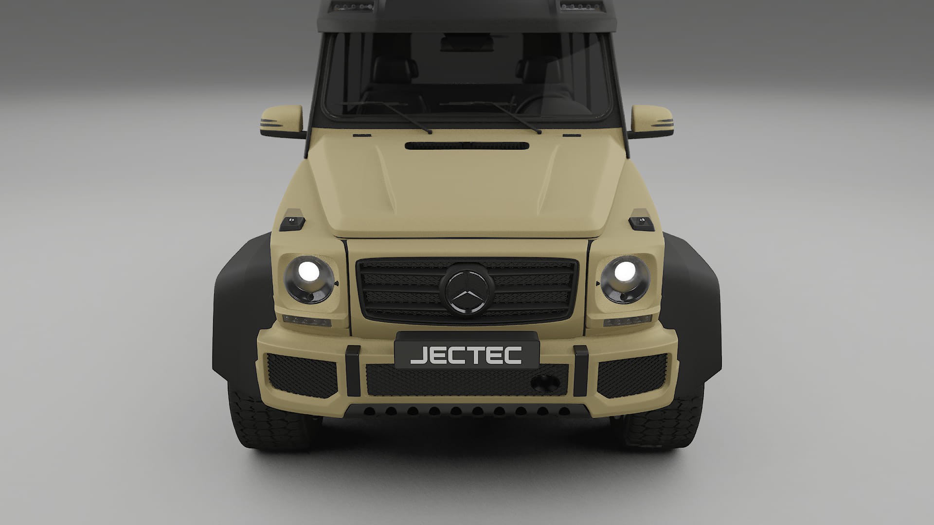 Mercedes G-class 4x4 W463 TPU Paint Protection Film | SAND Color Change PPF Full Pre-Cut Kit