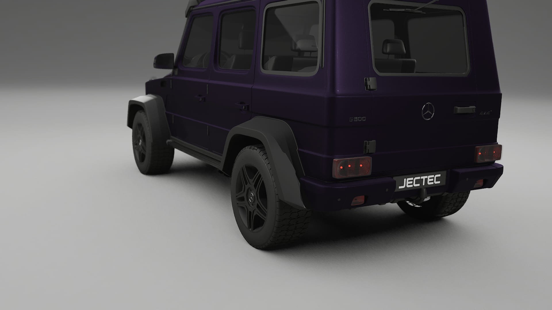 Mercedes G-class 4x4 W463 TPU Paint Protection Film | VIOLET Color Change PPF Full Pre-Cut Kit