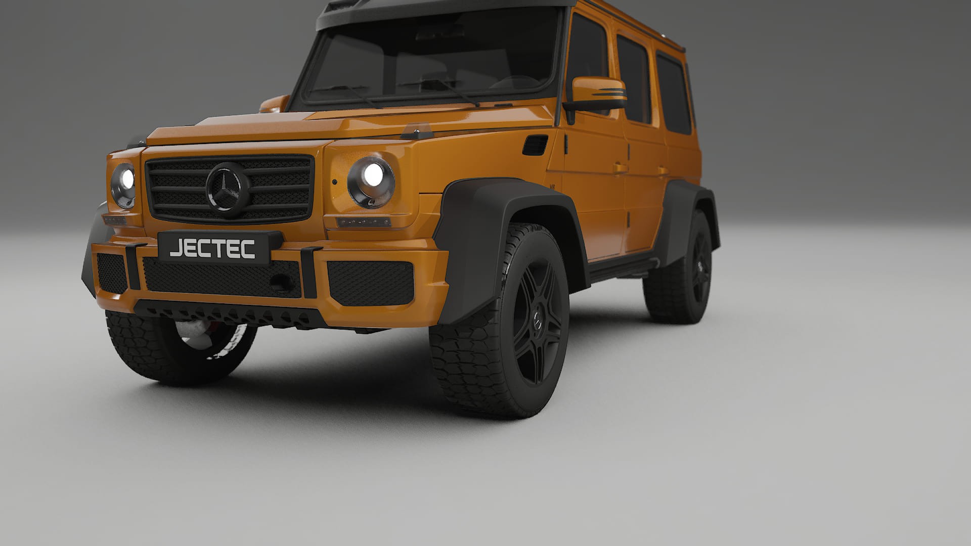 Mercedes G-class 4x4 W463 TPU Paint Protection Film | DAISY Color Change PPF Full Pre-Cut Kit