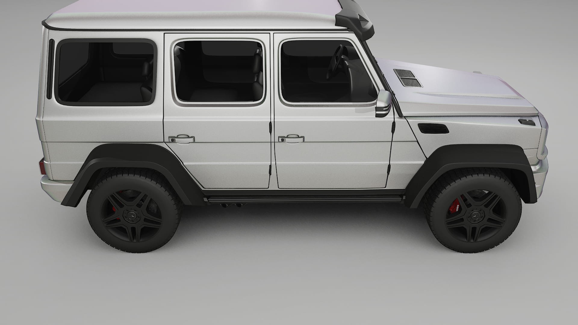 Mercedes G-class 4x4 W463 TPU Paint Protection Film | NEBULA Color Change PPF Full Pre-Cut Kit