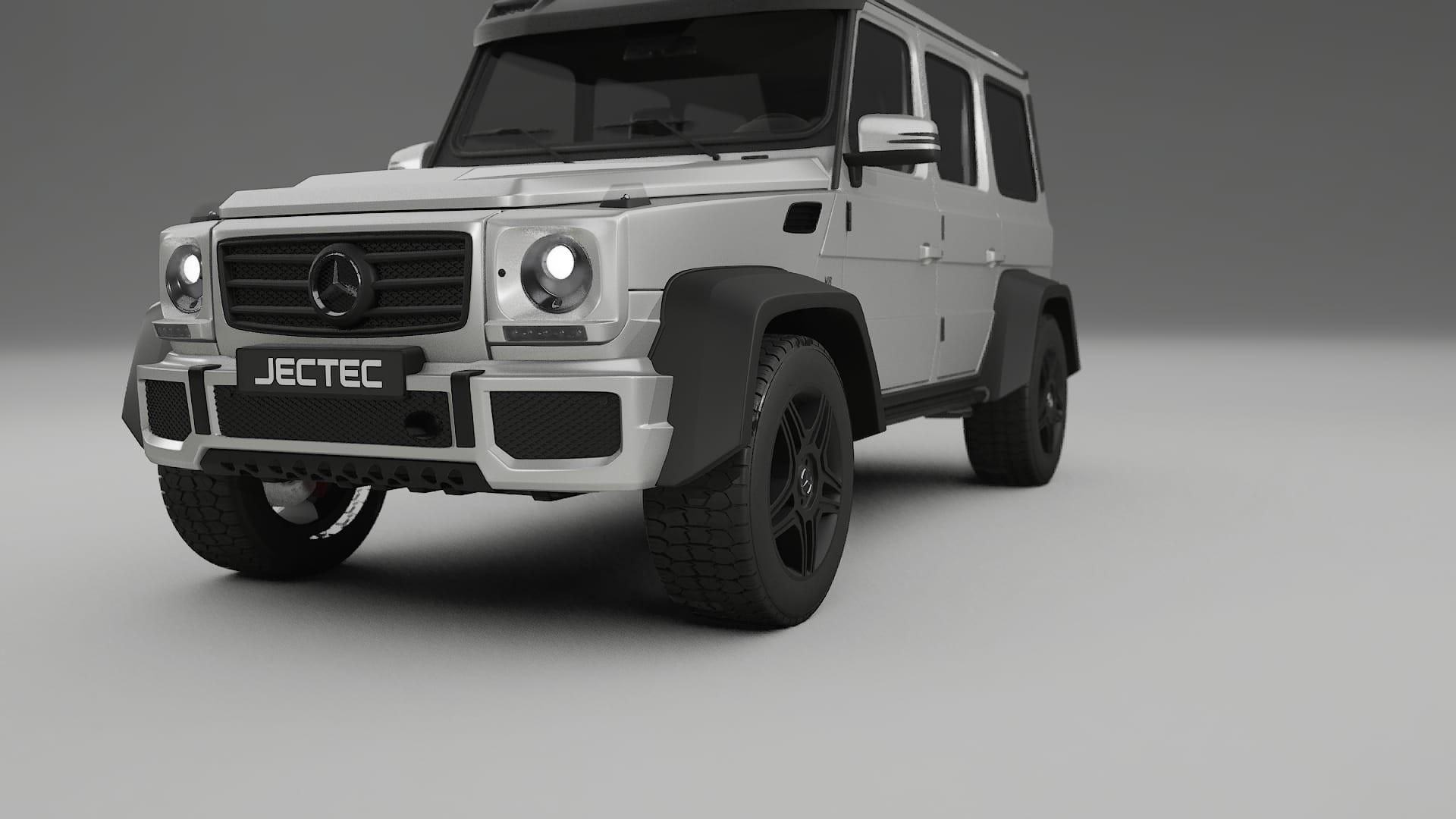 Mercedes G-class 4x4 W463 TPU Paint Protection Film | OPAL Color Change PPF Full Pre-Cut Kit