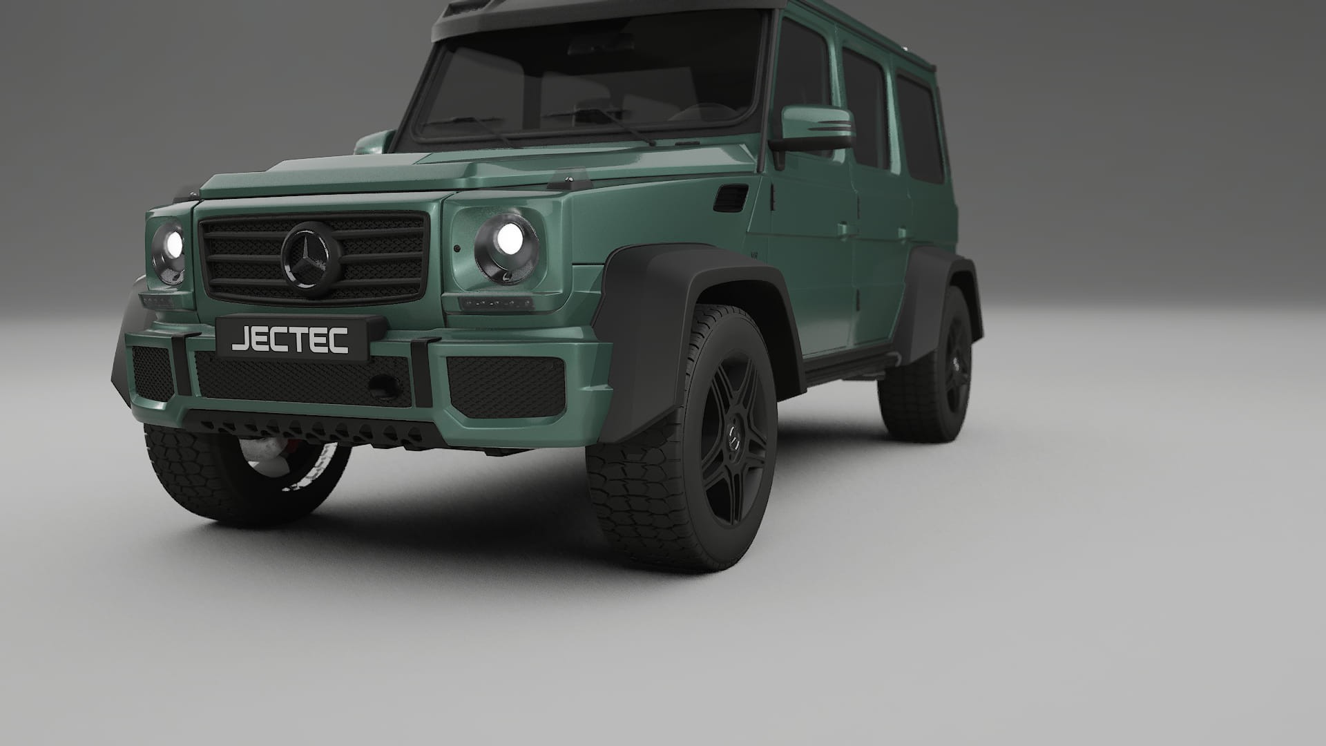 Mercedes G-class 4x4 W463 TPU Paint Protection Film | EVERGREEN Color Change PPF Full Pre-Cut Kit