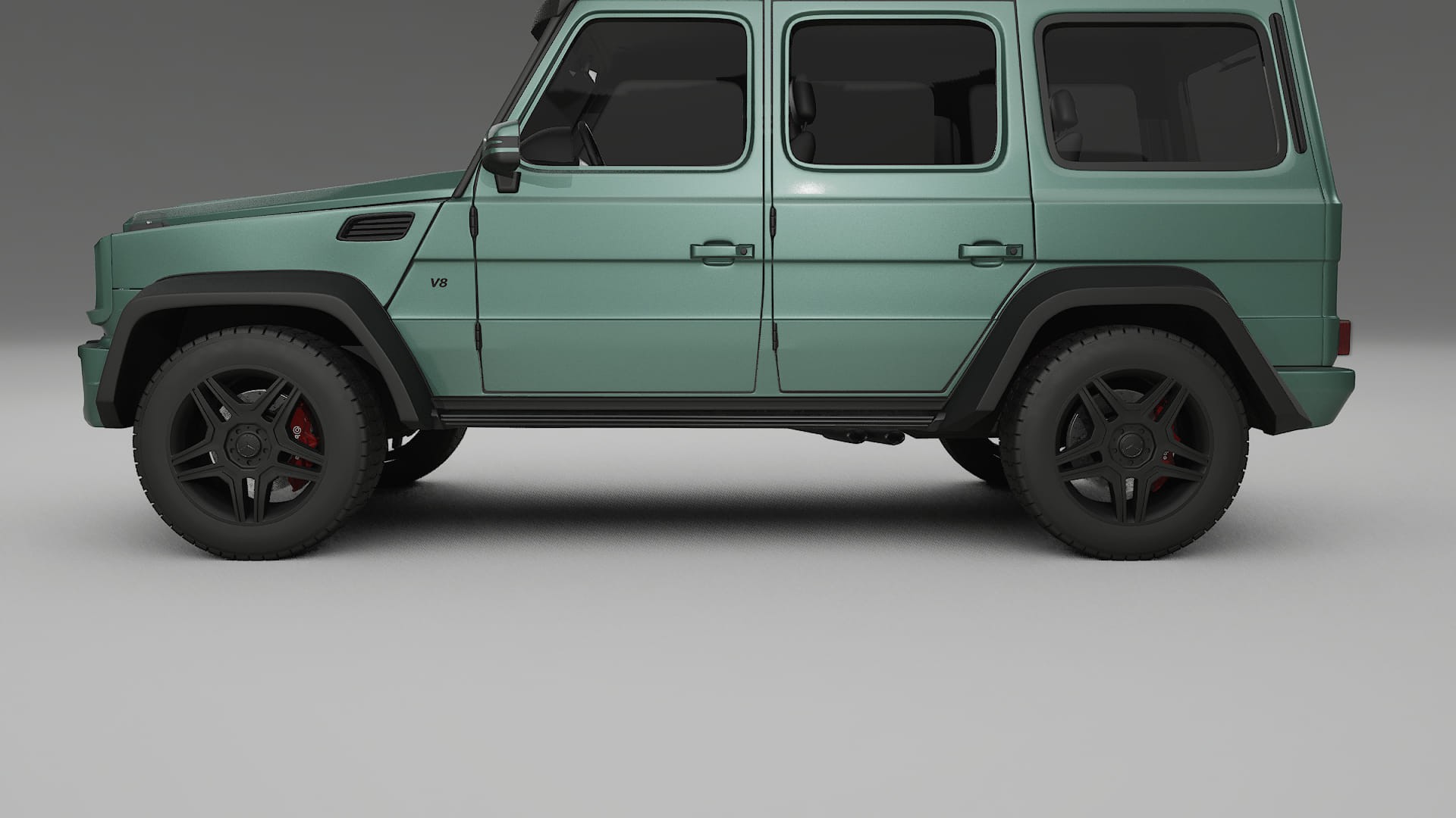 Mercedes G-class 4x4 W463 TPU Paint Protection Film | EVERGREEN Color Change PPF Full Pre-Cut Kit