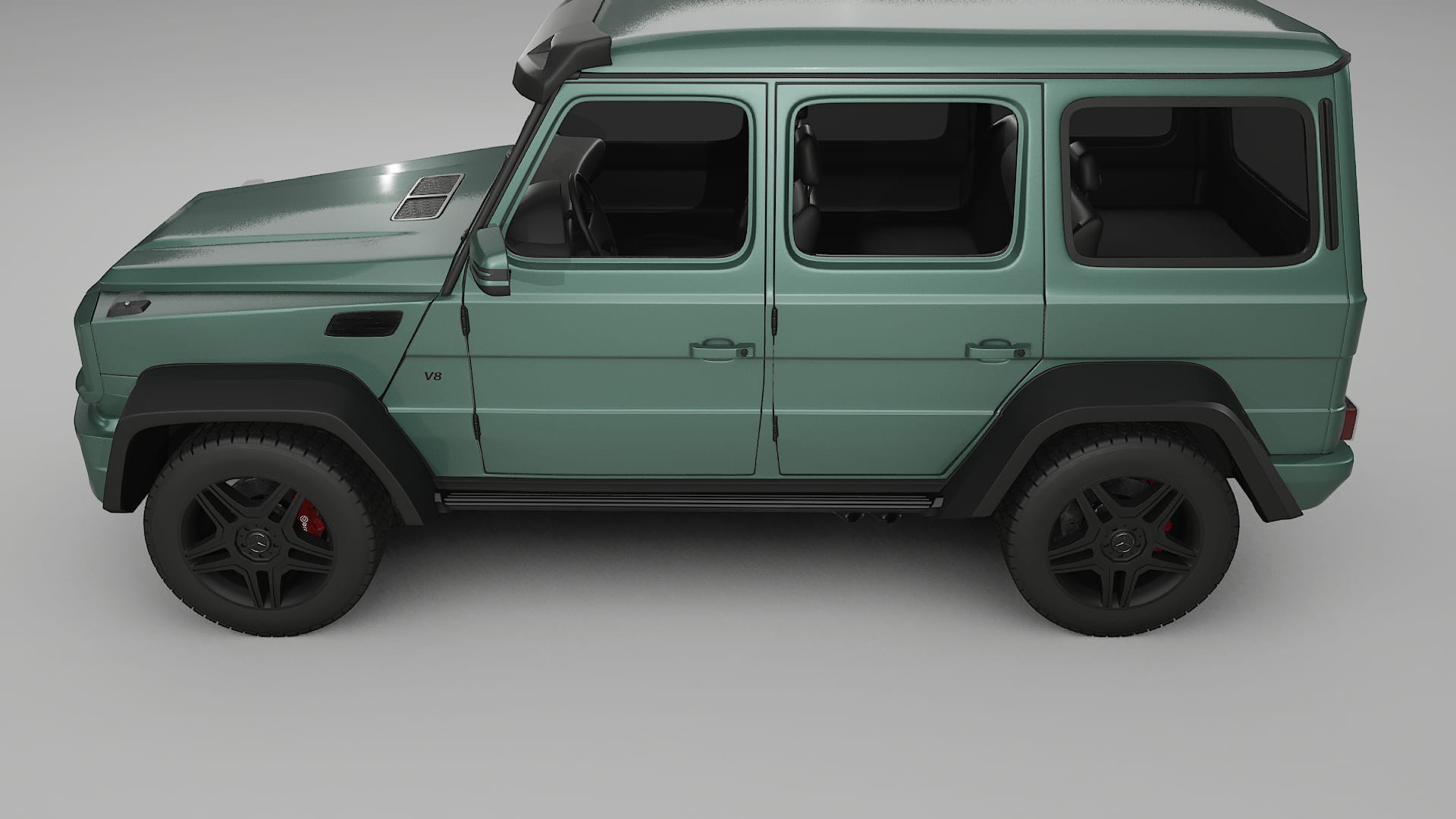 Mercedes G-class 4x4 W463 TPU Paint Protection Film | EVERGREEN Color Change PPF Full Pre-Cut Kit