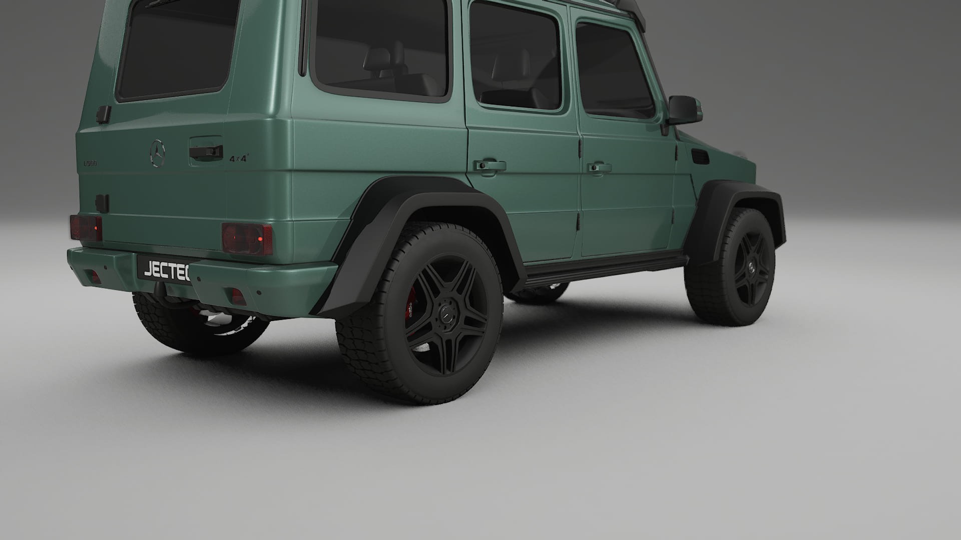 Mercedes G-class 4x4 W463 TPU Paint Protection Film | EVERGREEN Color Change PPF Full Pre-Cut Kit