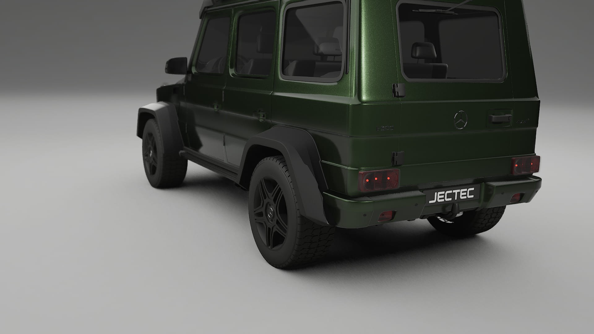 Mercedes G-class 4x4 W463 TPU Paint Protection Film | LAGOON Color Change PPF Full Pre-Cut Kit