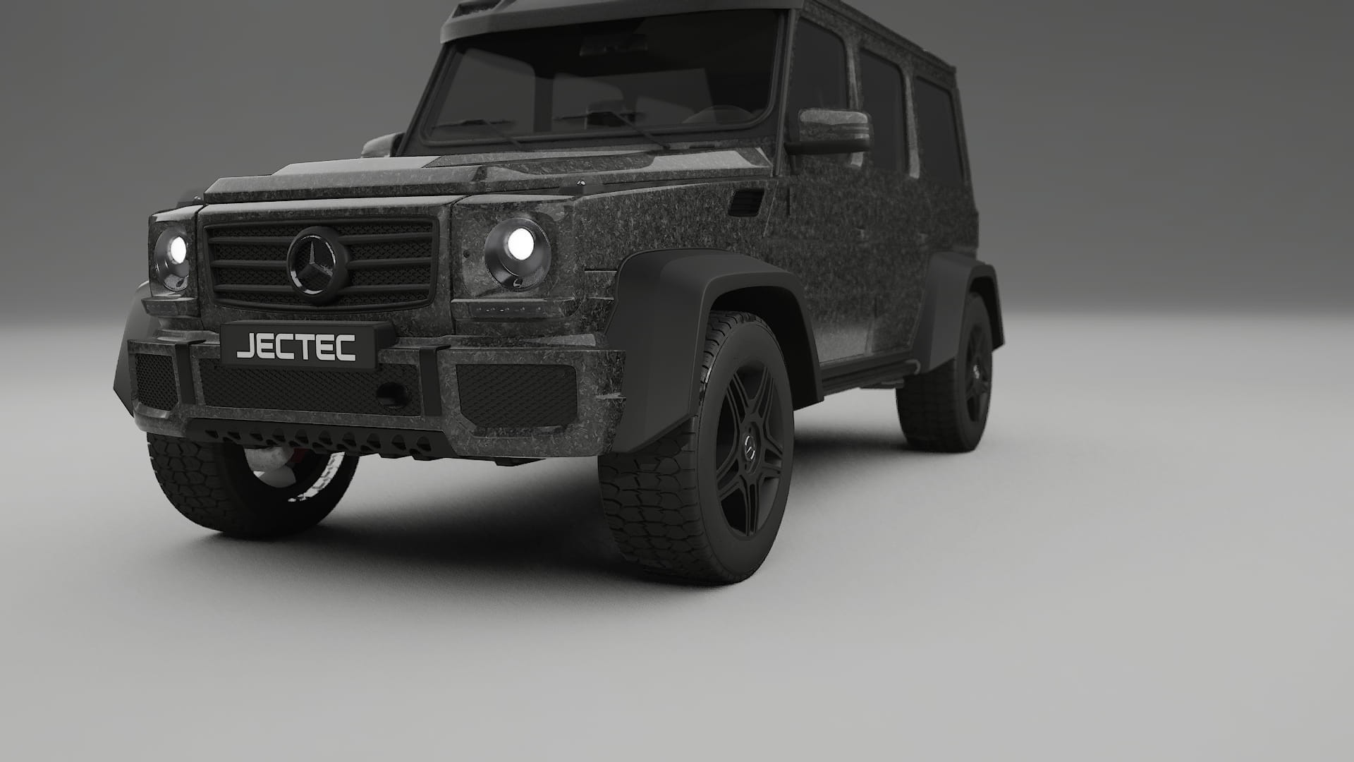 Mercedes G-class 4x4 W463 TPU Paint Protection Film | FORGED S Color Change PPF Full Pre-Cut Kit