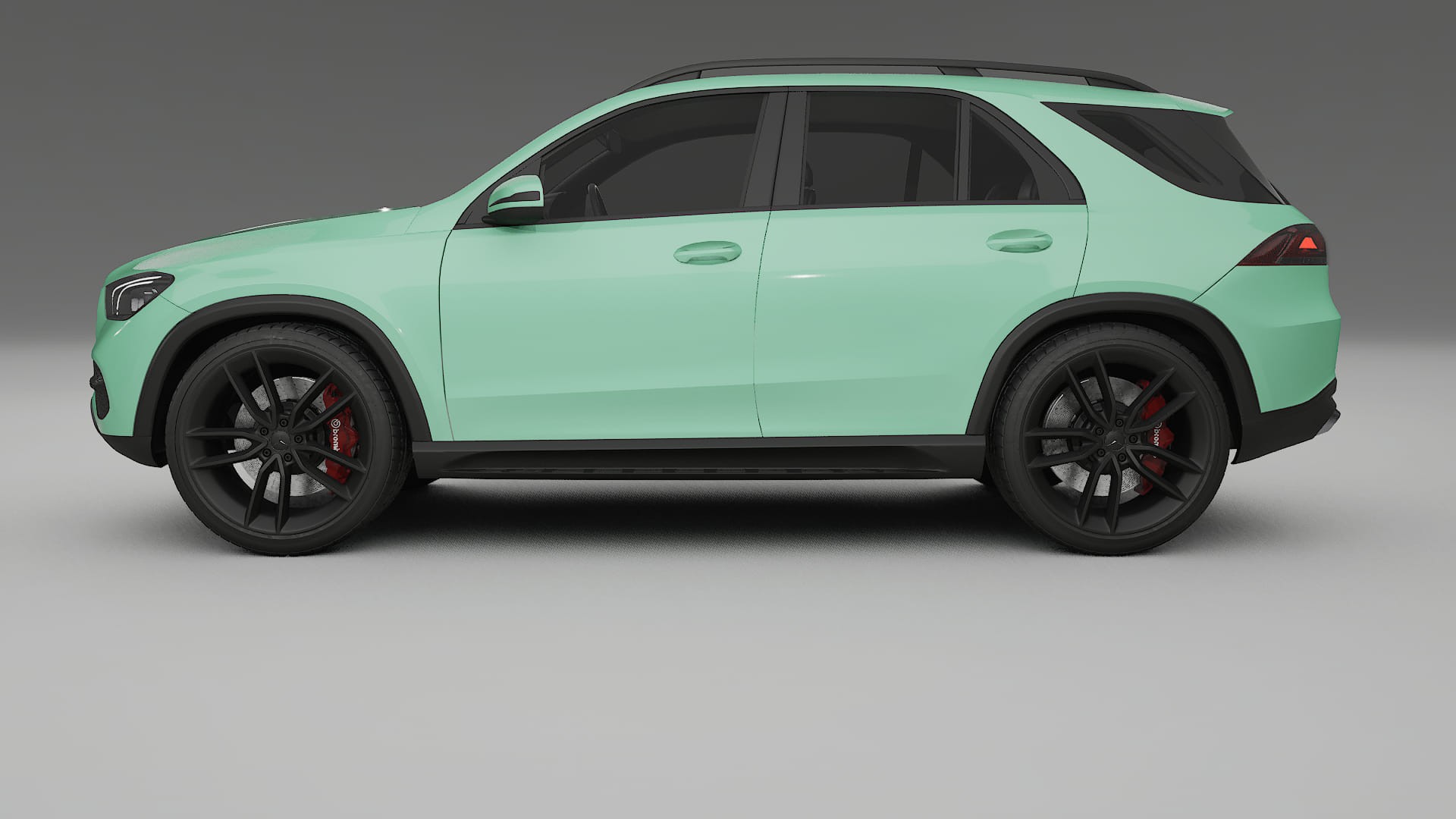 Mercedes GLE W167 TPU Paint Protection Film | DUSTY Color Change PPF Full Pre-Cut Kit