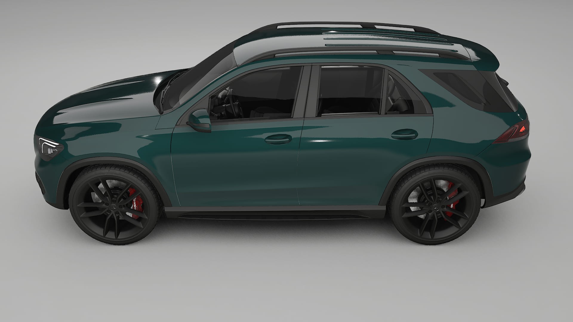 Mercedes GLE W167 TPU Paint Protection Film | INFERNO Color Change PPF Full Pre-Cut Kit