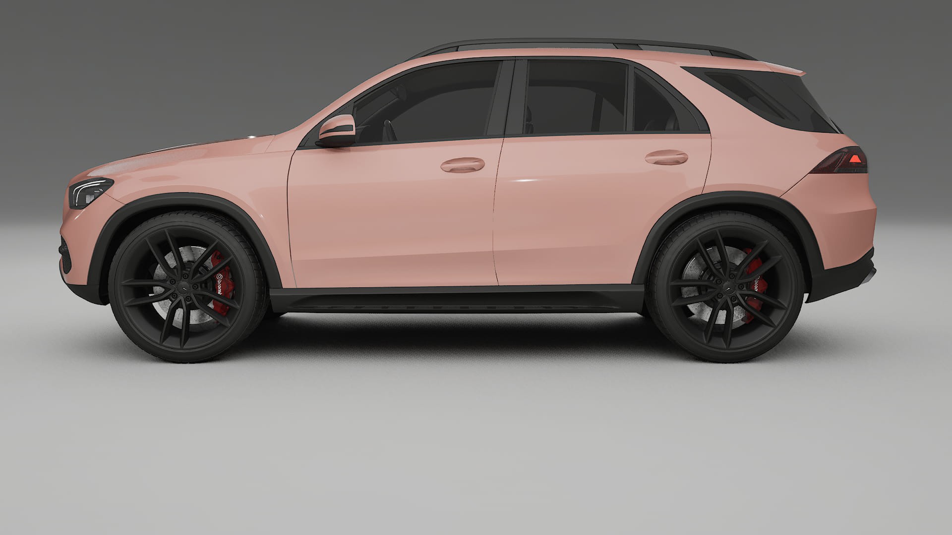 Mercedes GLE W167 TPU Paint Protection Film | BLUSH Color Change PPF Full Pre-Cut Kit
