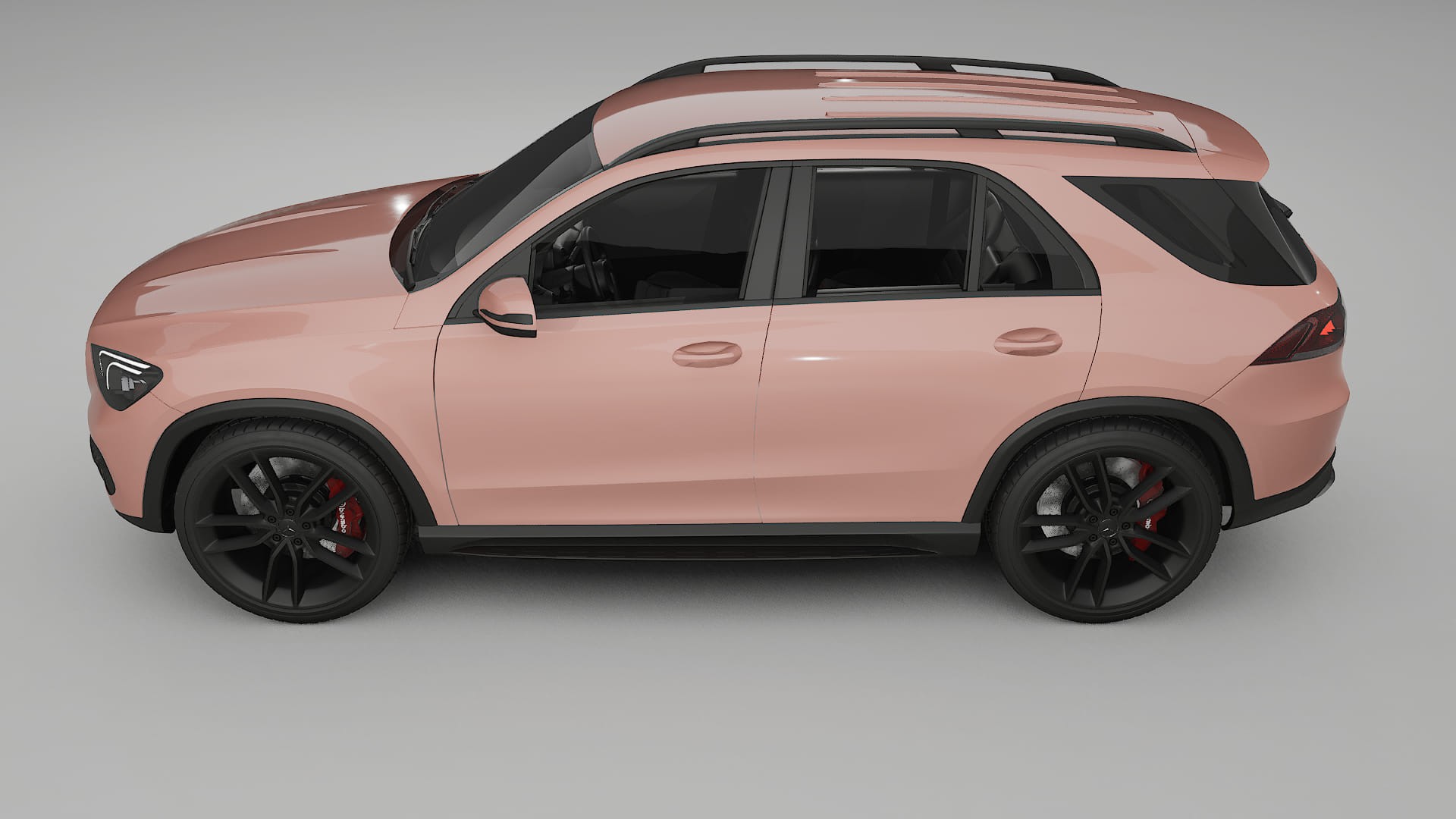 Mercedes GLE W167 TPU Paint Protection Film | BLUSH Color Change PPF Full Pre-Cut Kit