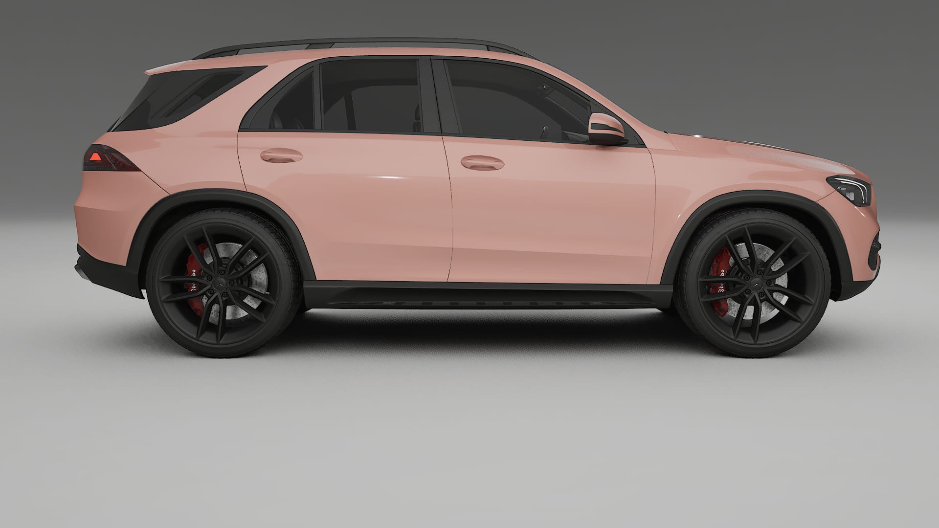Mercedes GLE W167 TPU Paint Protection Film | BLUSH Color Change PPF Full Pre-Cut Kit
