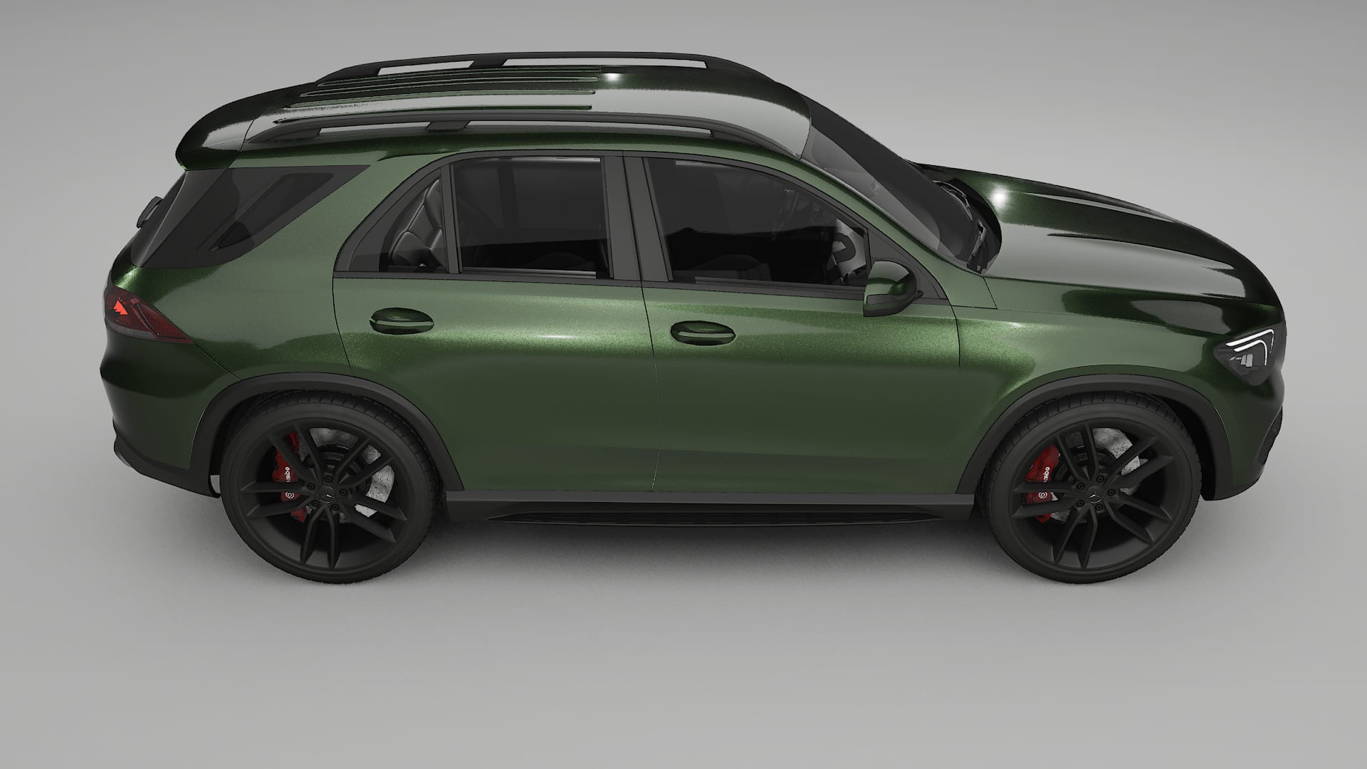 Mercedes GLE W167 TPU Paint Protection Film | LAGOON Color Change PPF Full Pre-Cut Kit