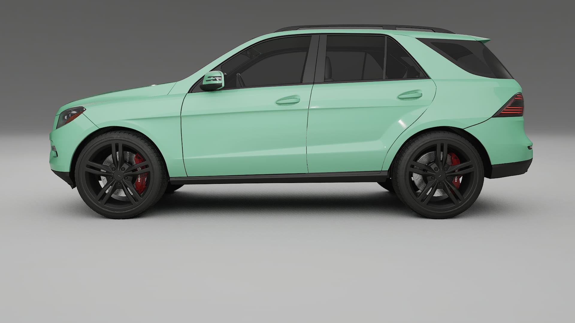 Mercedes M-class W166 TPU Paint Protection Film | DUSTY Color Change PPF Full Pre-Cut Kit