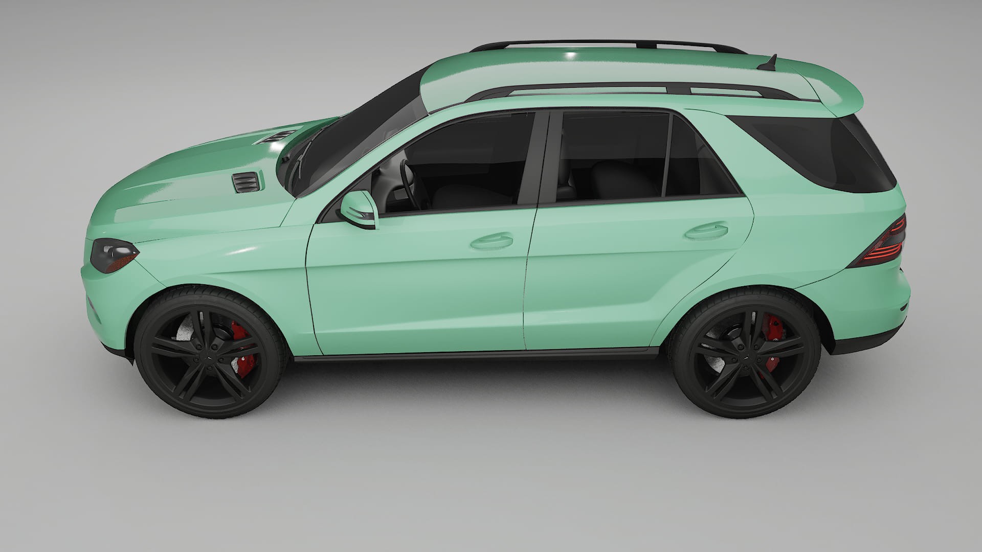 Mercedes M-class W166 TPU Paint Protection Film | DUSTY Color Change PPF Full Pre-Cut Kit