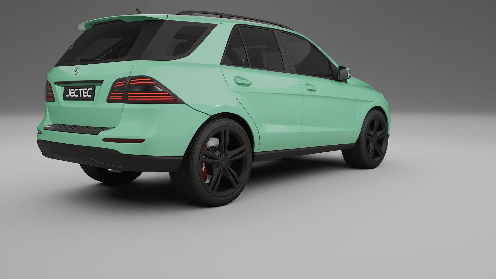 Mercedes M-class W166 TPU Paint Protection Film | DUSTY Color Change PPF Full Pre-Cut Kit