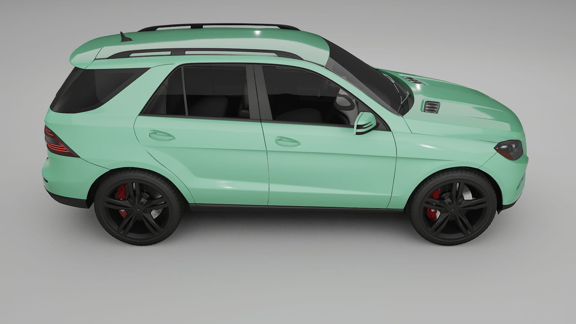 Mercedes M-class W166 TPU Paint Protection Film | DUSTY Color Change PPF Full Pre-Cut Kit