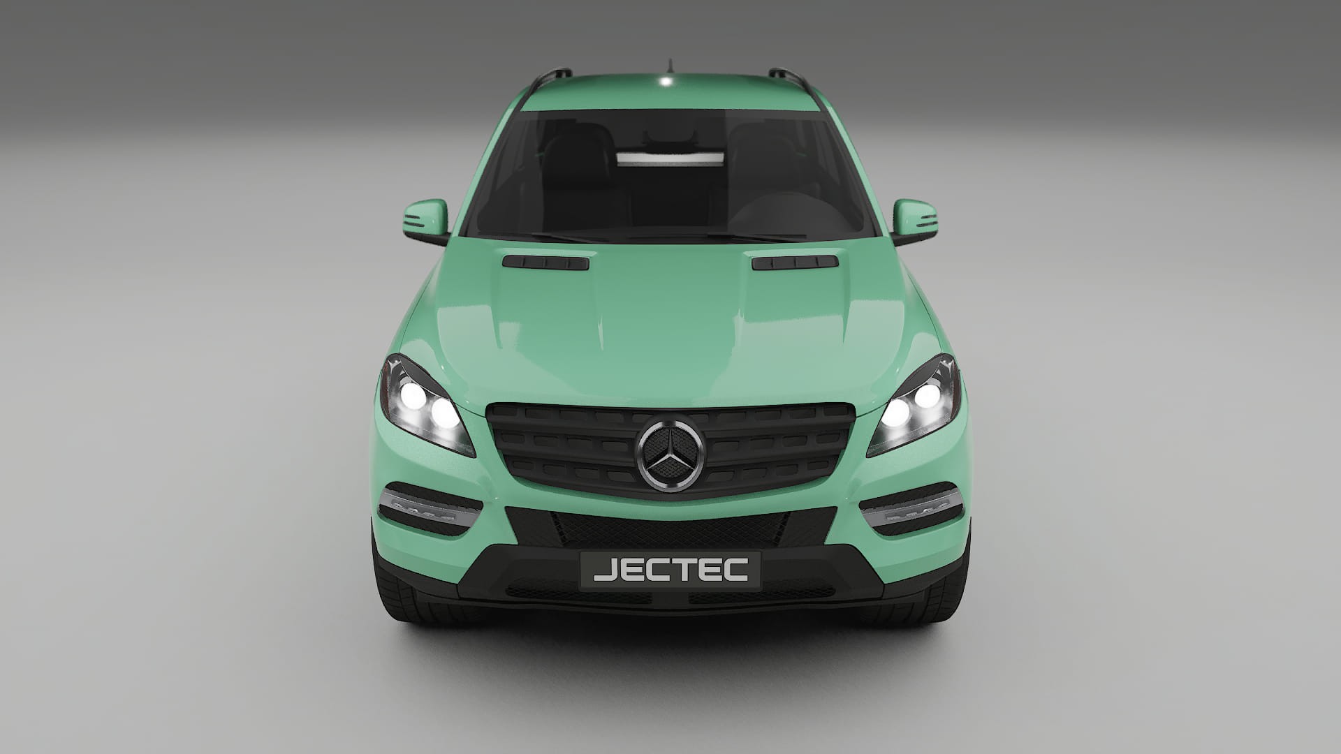 Mercedes M-class W166 TPU Paint Protection Film | DUSTY Color Change PPF Full Pre-Cut Kit