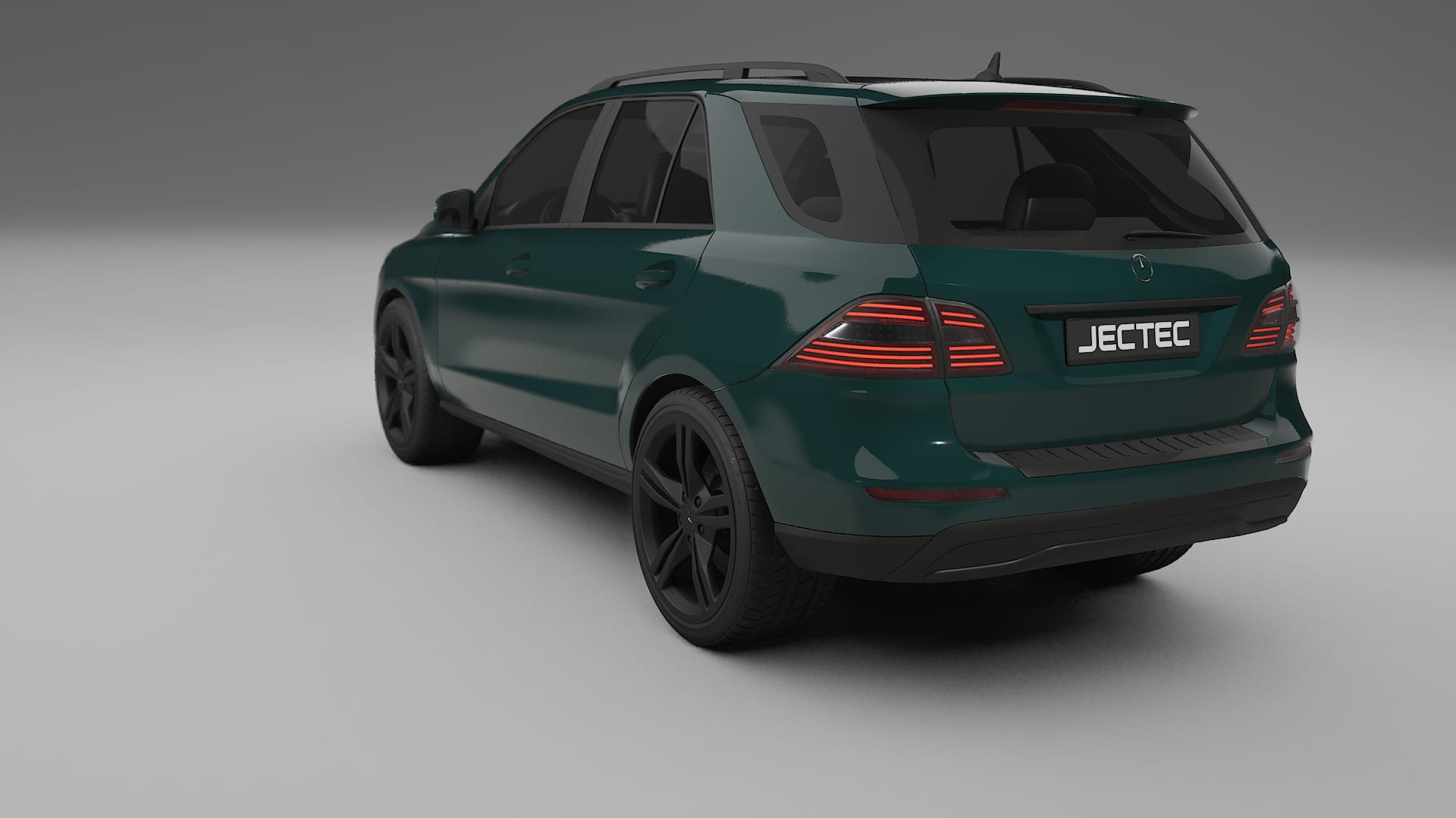 Mercedes M-class W166 TPU Paint Protection Film | INFERNO Color Change PPF Full Pre-Cut Kit