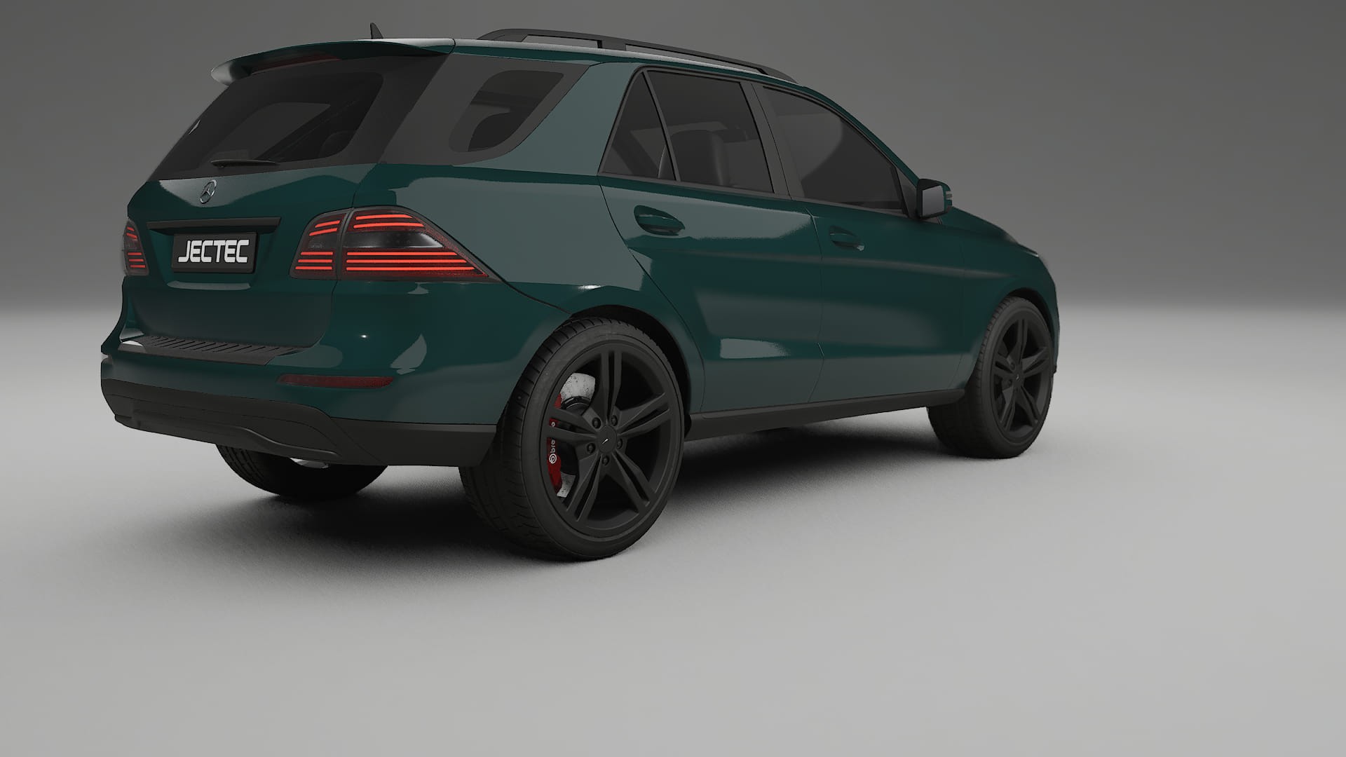 Mercedes M-class W166 TPU Paint Protection Film | INFERNO Color Change PPF Full Pre-Cut Kit