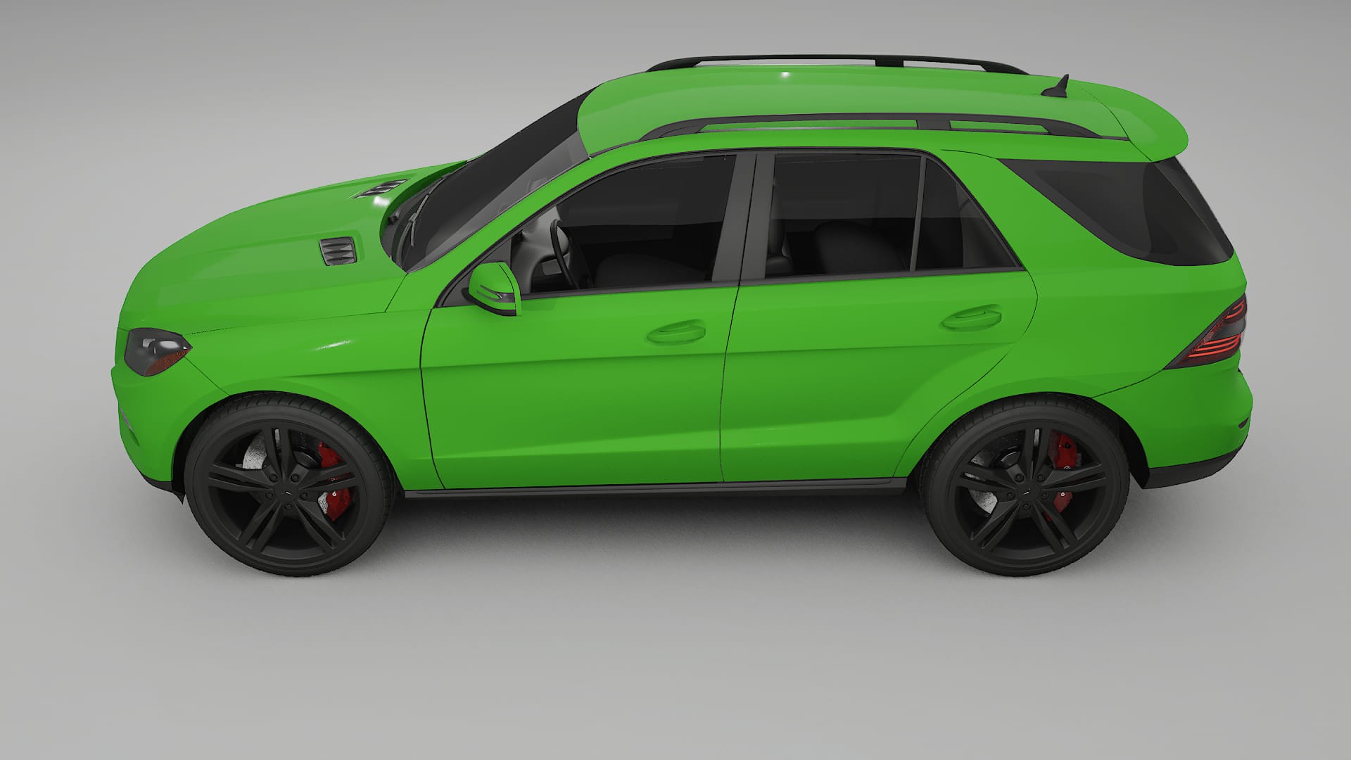 Mercedes M-class W166 TPU Paint Protection Film | VENOM Color Change PPF Full Pre-Cut Kit