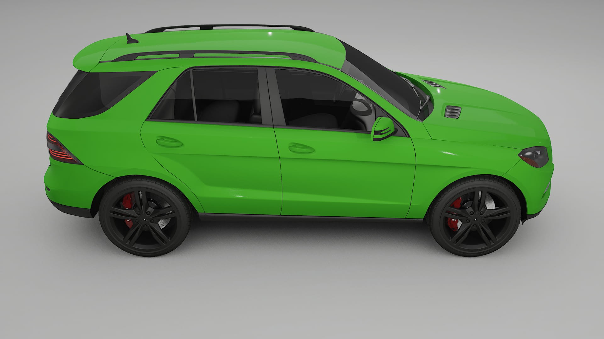 Mercedes M-class W166 TPU Paint Protection Film | VENOM Color Change PPF Full Pre-Cut Kit