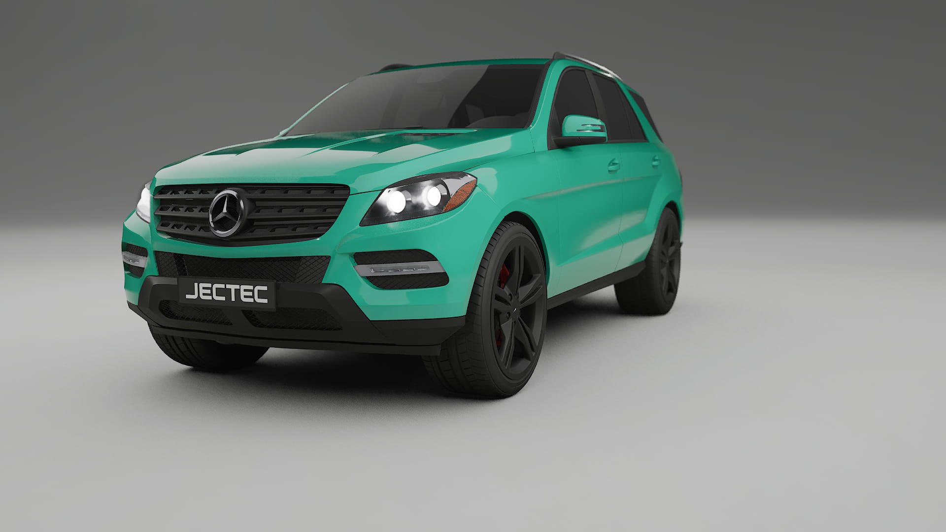 Mercedes M-class W166 TPU Paint Protection Film | JEWEL Color Change PPF Full Pre-Cut Kit